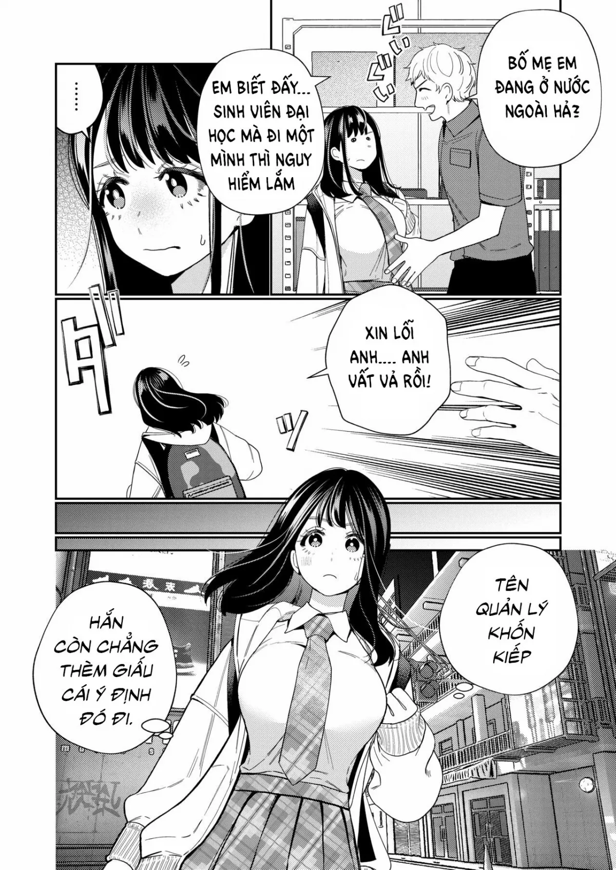 HentaiVN.net - Ảnh 4 - Zetsurin Yurei ga Iku made Tsuitekuru - Chap 1