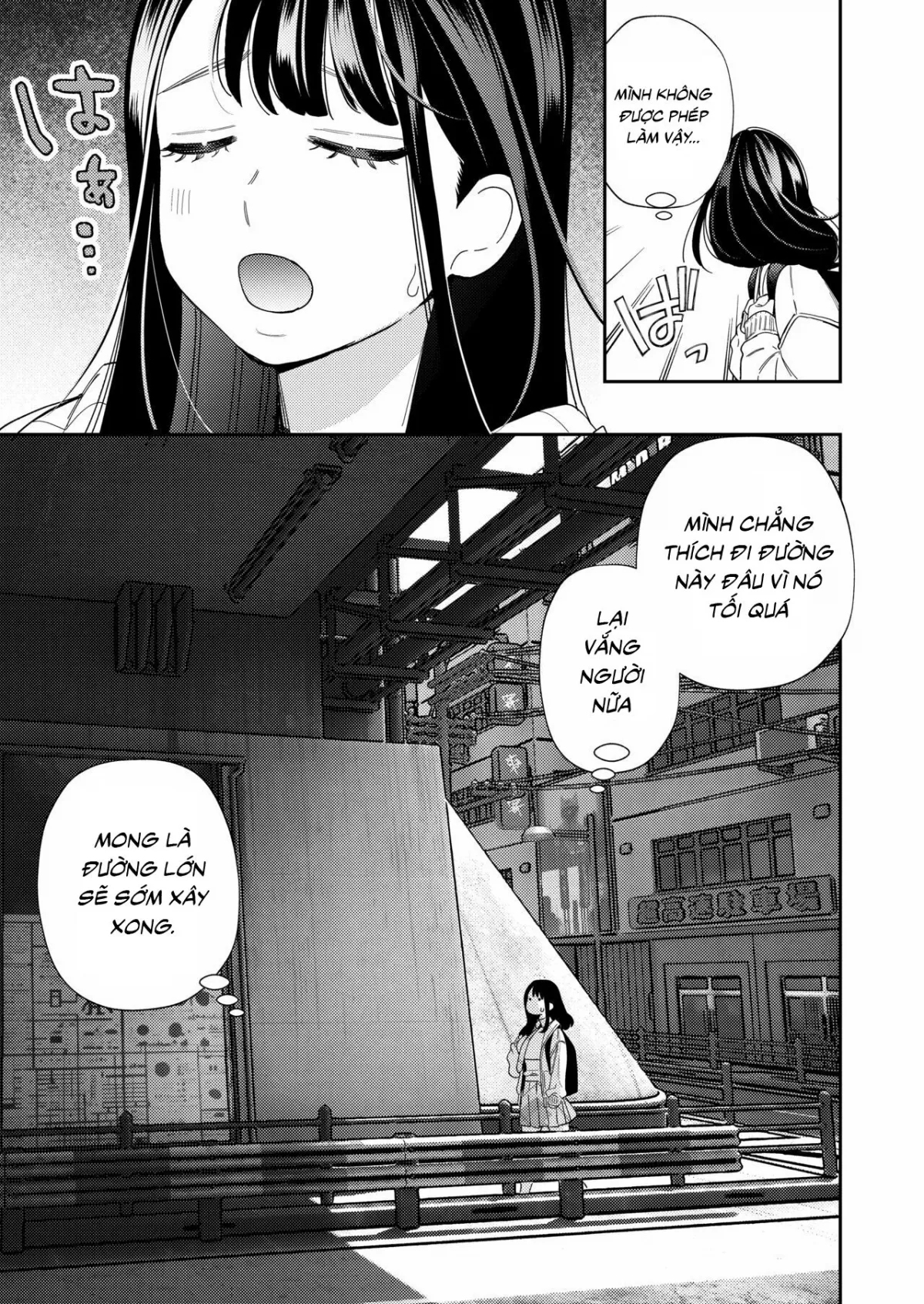 HentaiVN.net - Ảnh 5 - Zetsurin Yurei ga Iku made Tsuitekuru - Chap 1