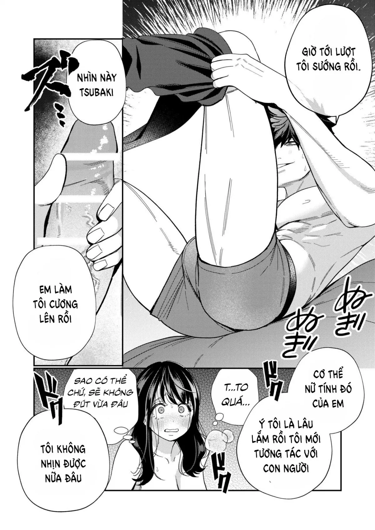 HentaiVN.net - Ảnh 10 - Zetsurin Yurei ga Iku made Tsuitekuru - Chap 2