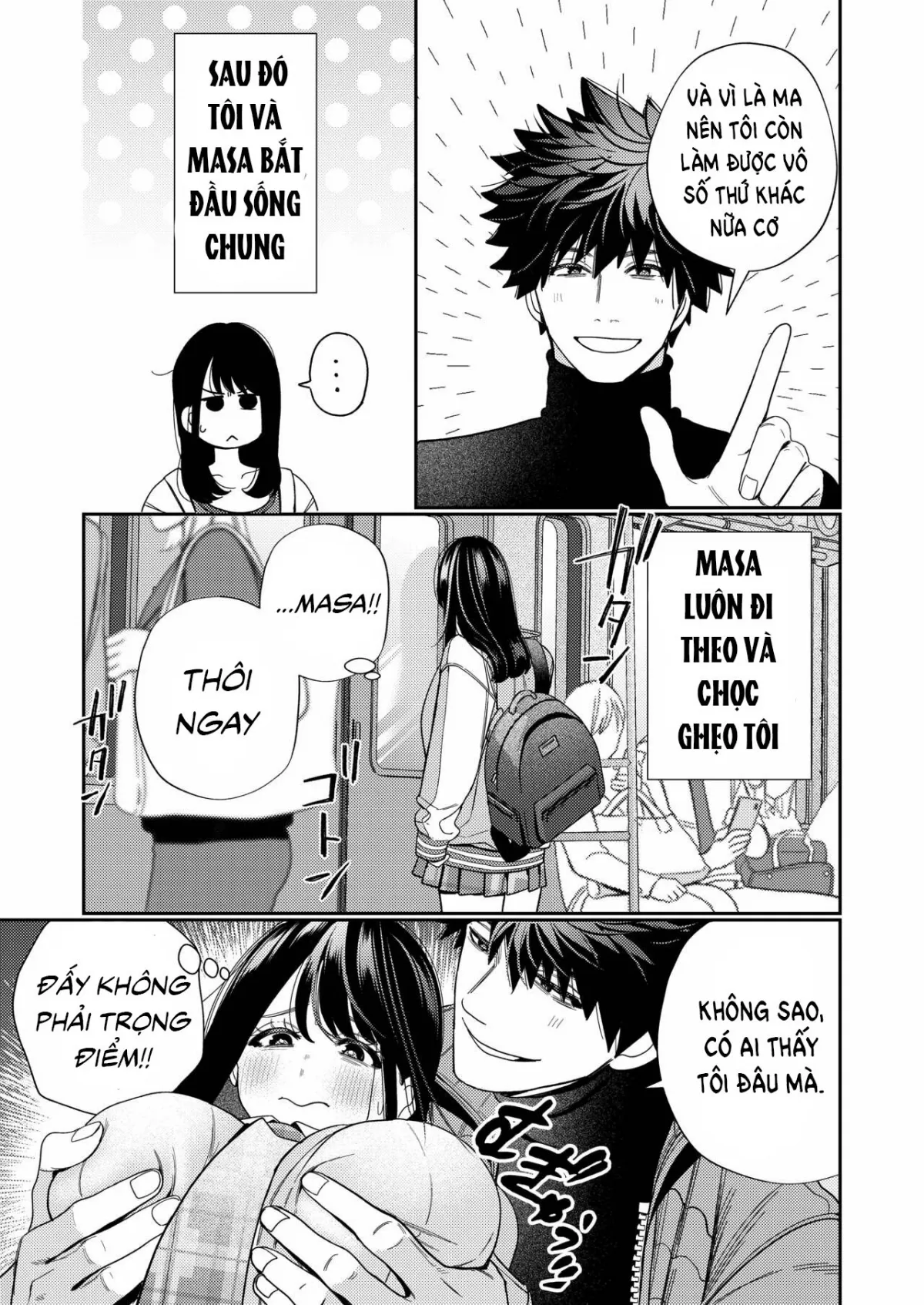 HentaiVN.net - Ảnh 7 - Zetsurin Yurei ga Iku made Tsuitekuru - Chap 3