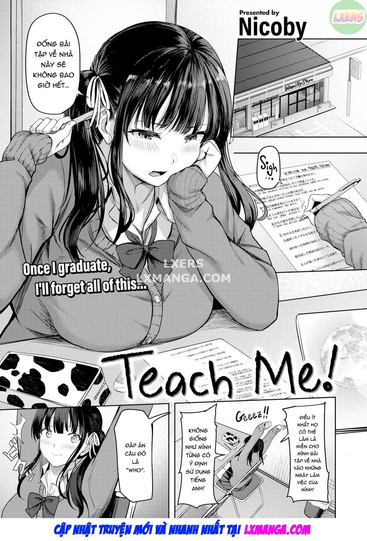 HentaiVN.net - Ảnh 4 - Teach me! - Oneshot