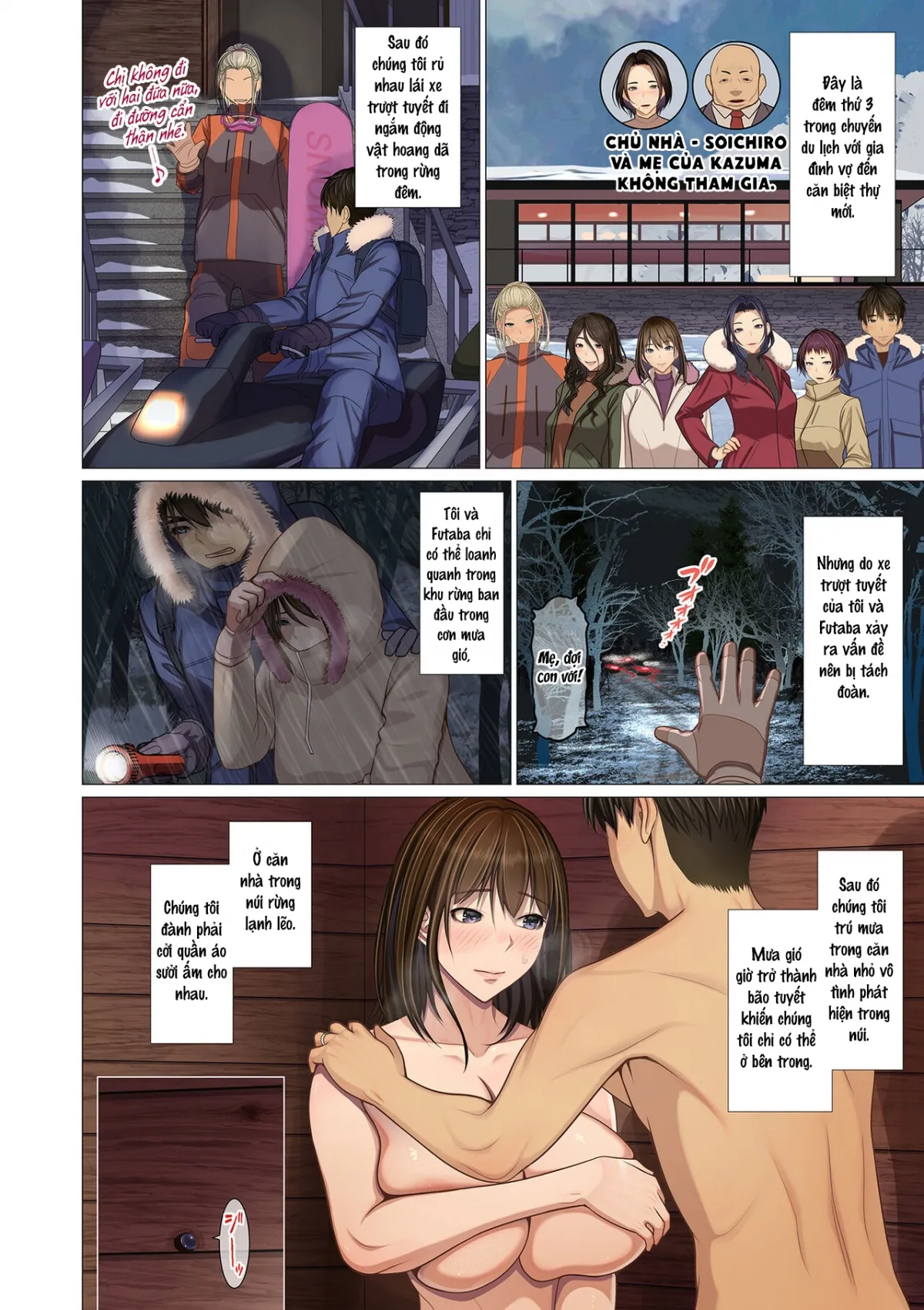 HentaiVN.net - Ảnh 3 - Fugou Ichizoku no Muko ~ Chap 6 - Oneshot