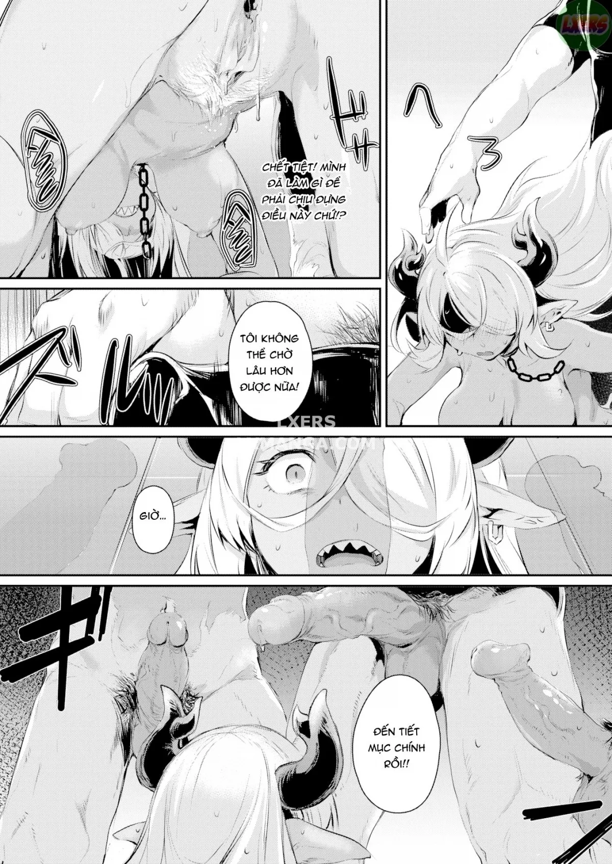 HentaiVN.net - Ảnh 13 - Hãy ăn năn đi, Demon-chan! - Oneshot