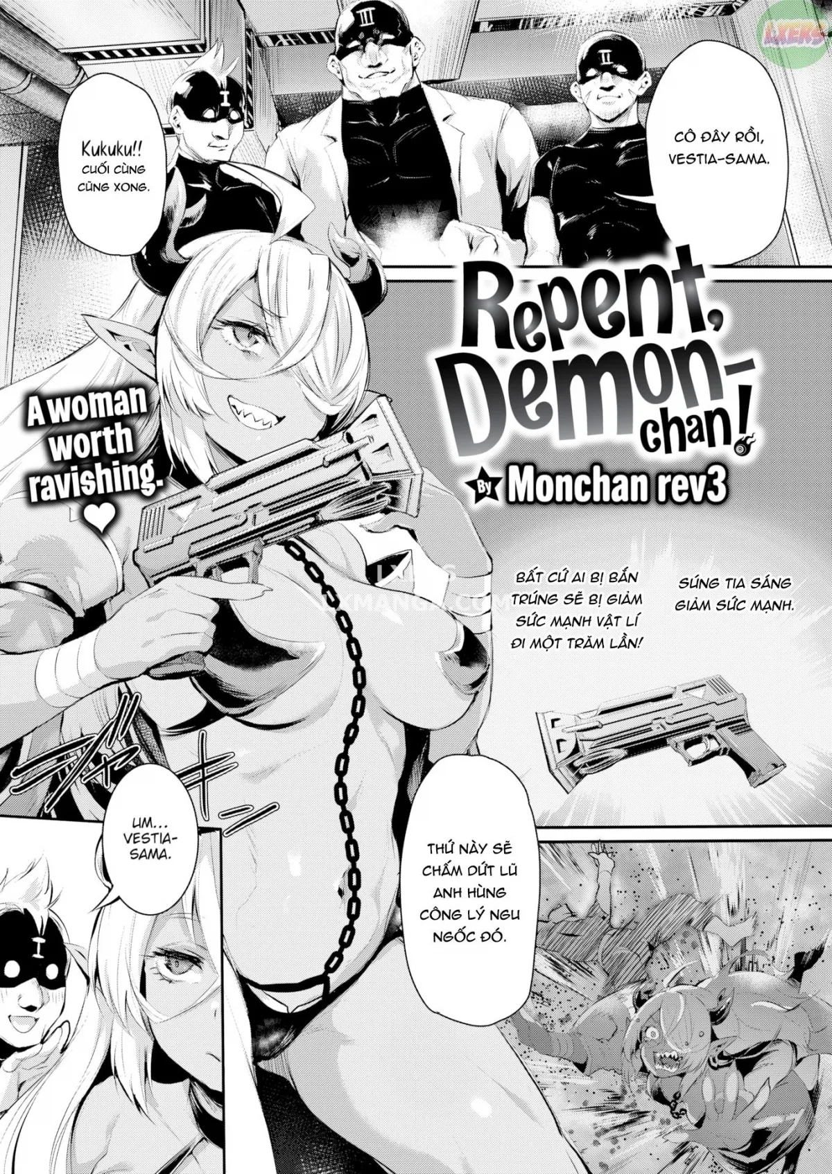 HentaiVN.net - Ảnh 4 - Hãy ăn năn đi, Demon-chan! - Oneshot