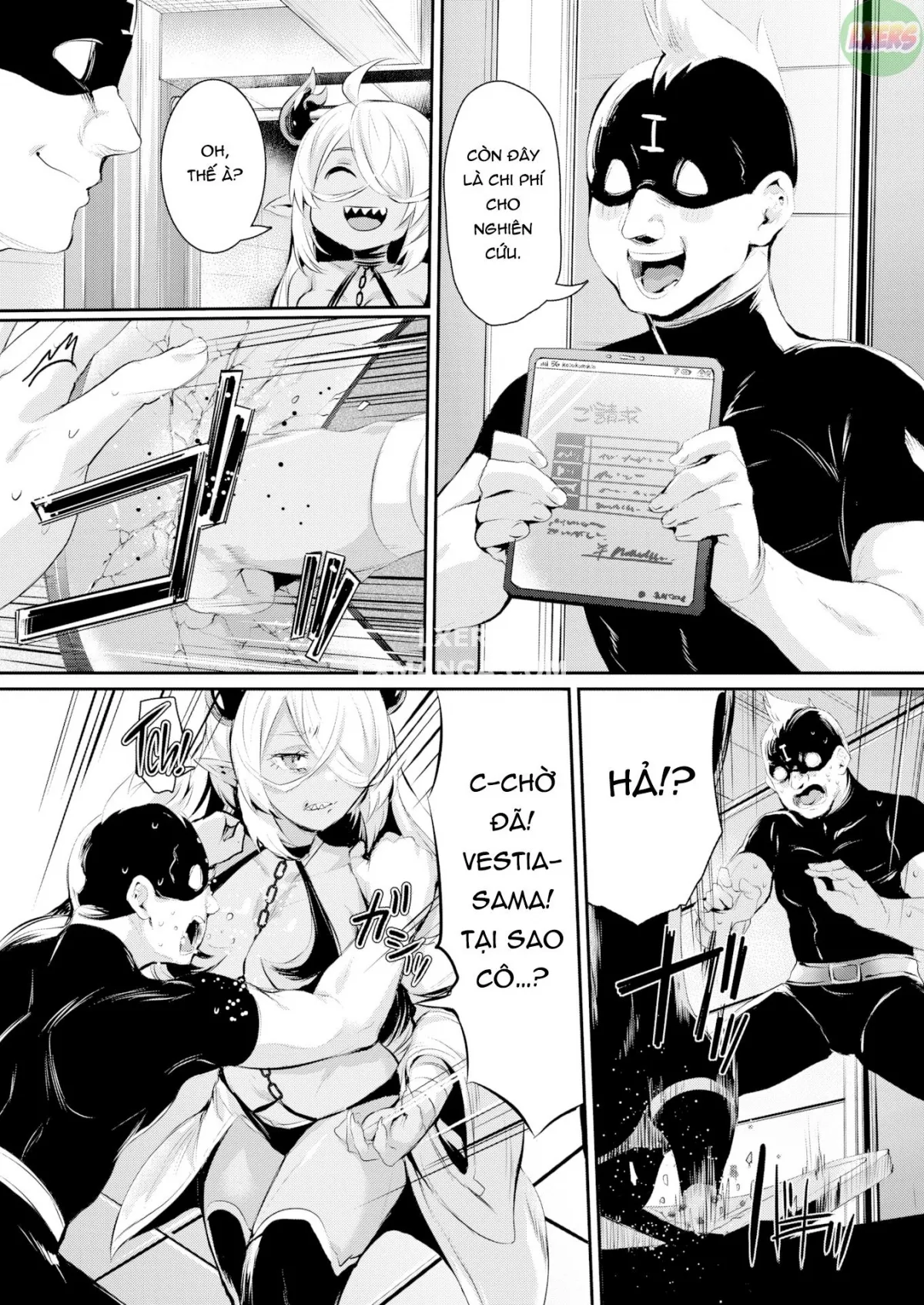 HentaiVN.net - Ảnh 5 - Hãy ăn năn đi, Demon-chan! - Oneshot