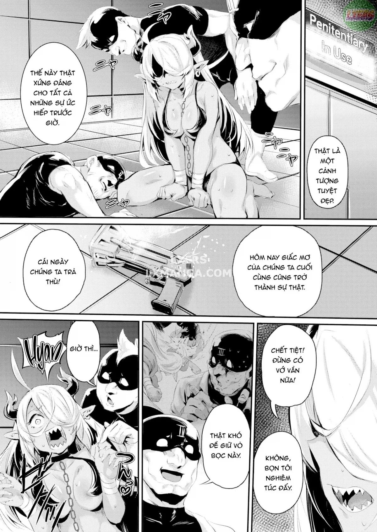 HentaiVN.net - Ảnh 8 - Hãy ăn năn đi, Demon-chan! - Oneshot