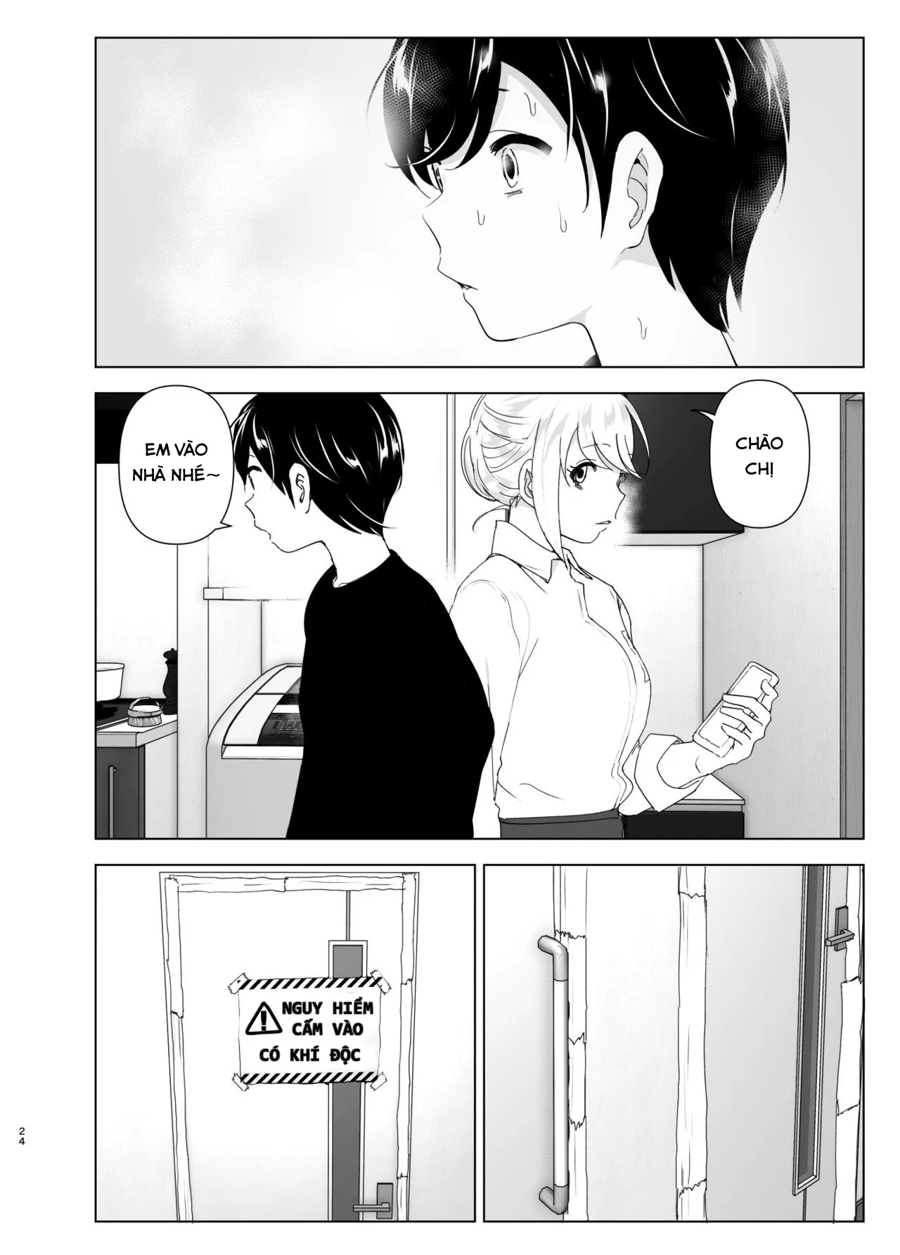 HentaiVN.net - Ảnh 23 - Mukashi wa tanoshikatta [We used to be happy] - Chap 1