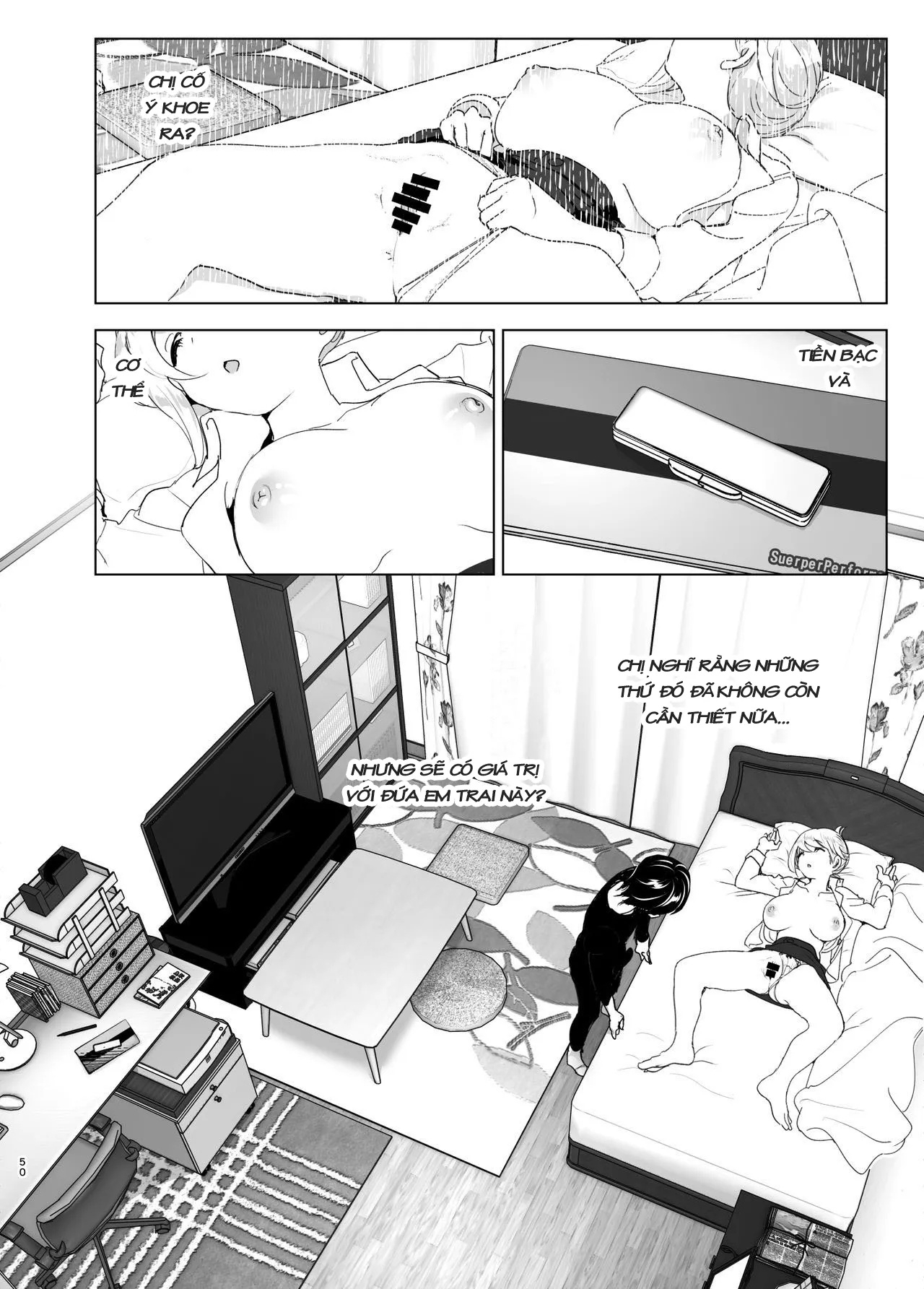 HentaiVN.net - Ảnh 49 - Mukashi wa tanoshikatta [We used to be happy] - Chap 1