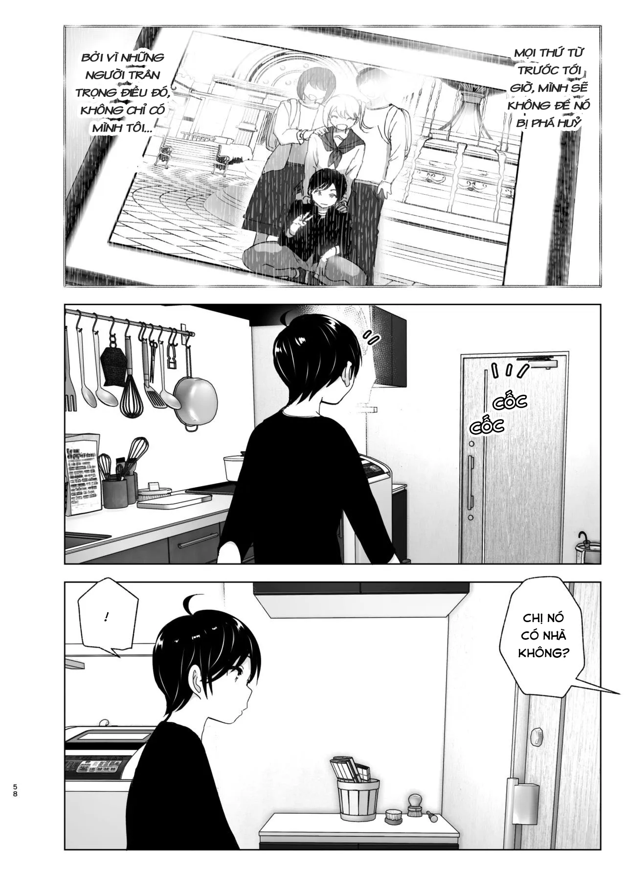 HentaiVN.net - Ảnh 57 - Mukashi wa tanoshikatta [We used to be happy] - Chap 1