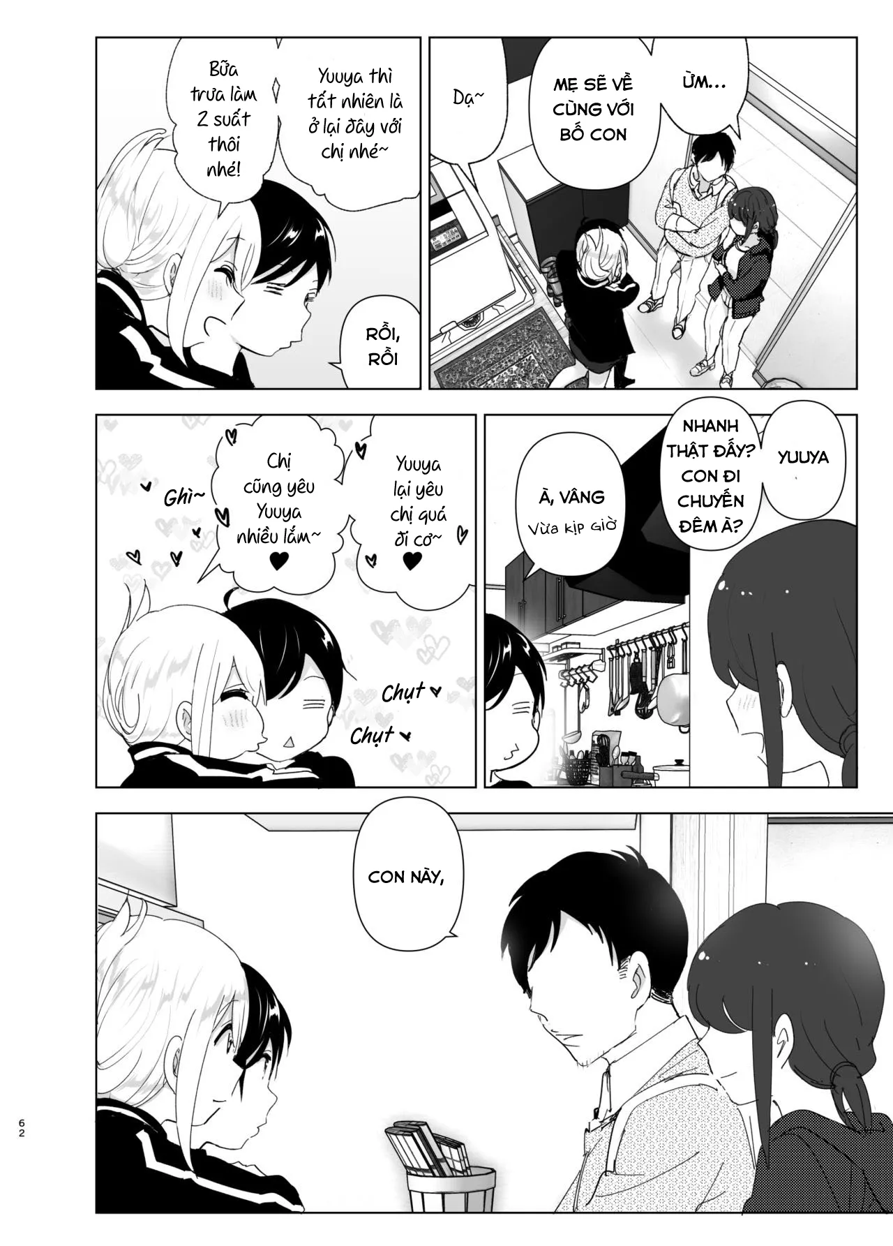 HentaiVN.net - Ảnh 61 - Mukashi wa tanoshikatta [We used to be happy] - Chap 1