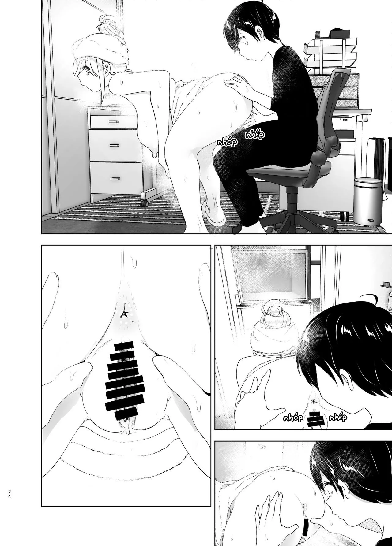 HentaiVN.net - Ảnh 73 - Mukashi wa tanoshikatta [We used to be happy] - Chap 1