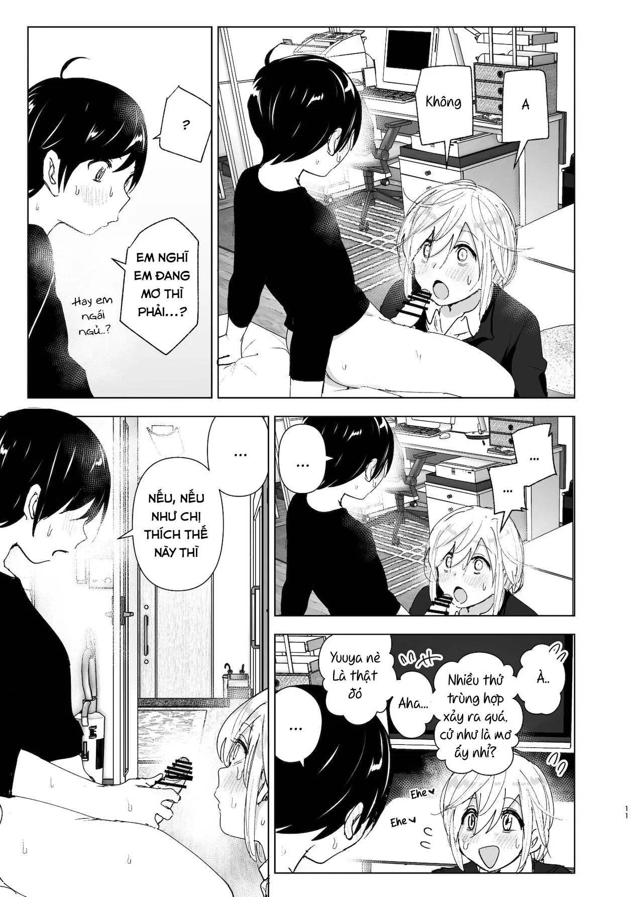 HentaiVN.net - Ảnh 10 - Mukashi wa tanoshikatta [We used to be happy] - Chap 2