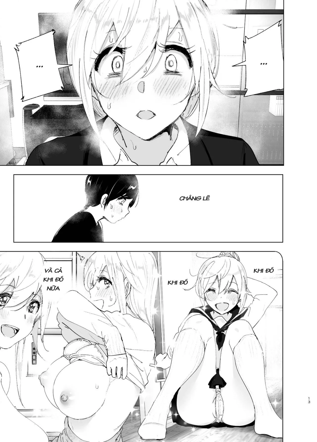 HentaiVN.net - Ảnh 12 - Mukashi wa tanoshikatta [We used to be happy] - Chap 2