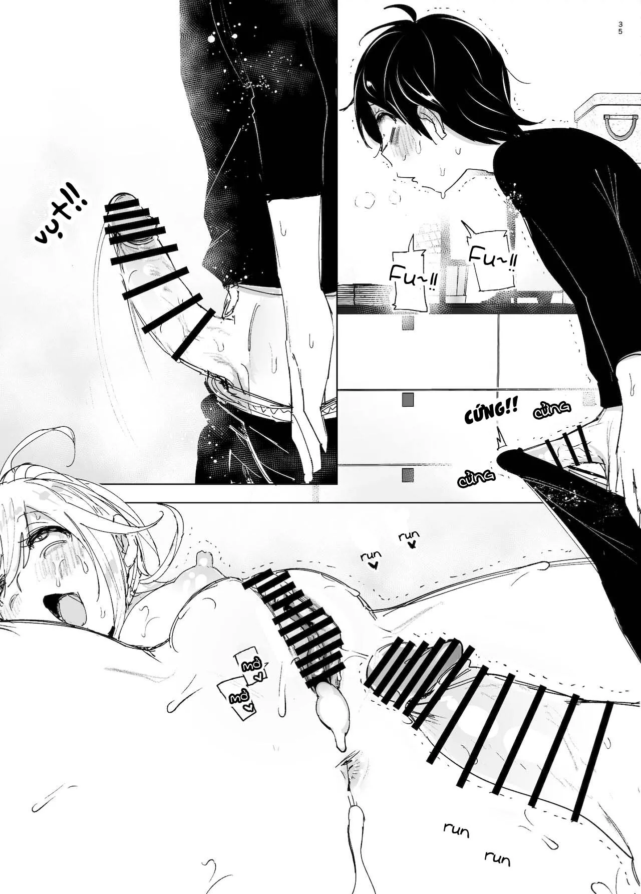 HentaiVN.net - Ảnh 34 - Mukashi wa tanoshikatta [We used to be happy] - Chap 2