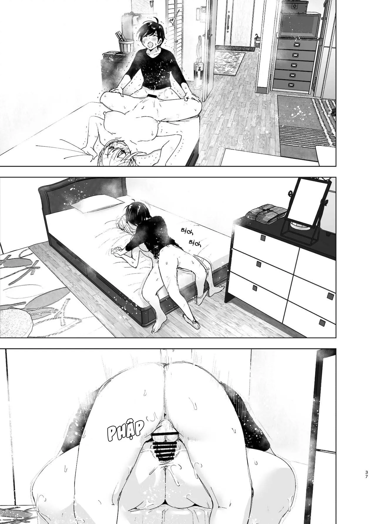 HentaiVN.net - Ảnh 36 - Mukashi wa tanoshikatta [We used to be happy] - Chap 2