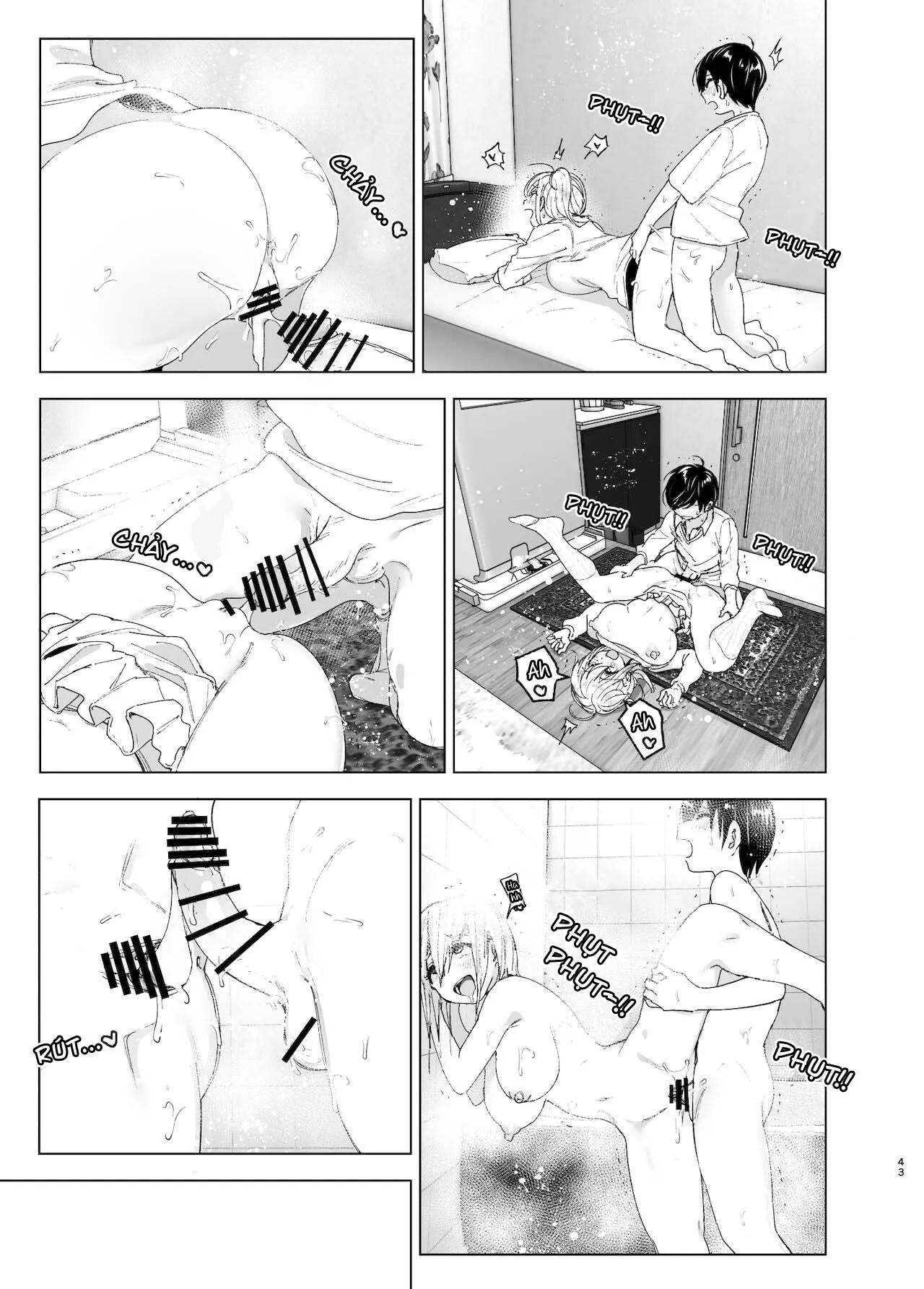 HentaiVN.net - Ảnh 42 - Mukashi wa tanoshikatta [We used to be happy] - Chap 2