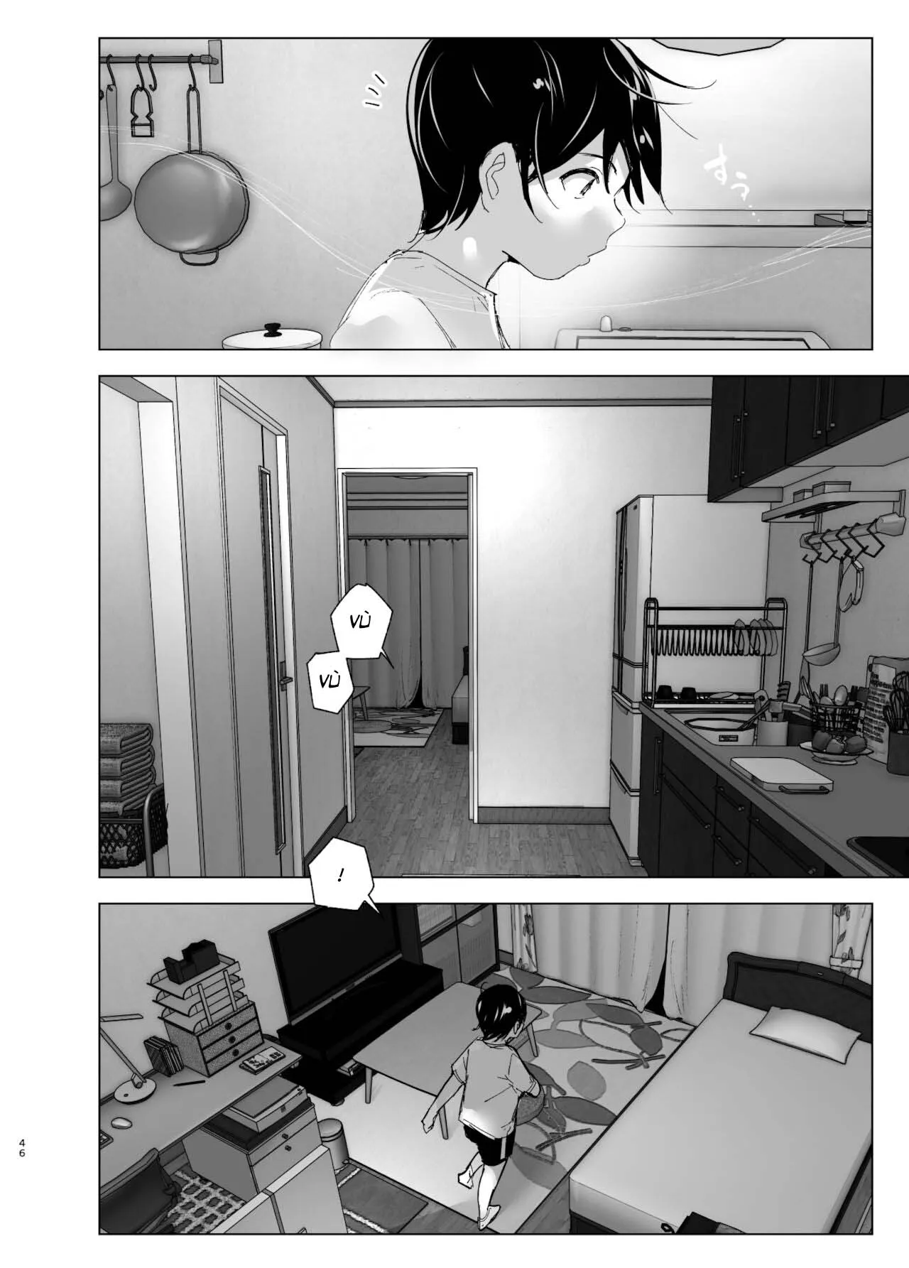 HentaiVN.net - Ảnh 45 - Mukashi wa tanoshikatta [We used to be happy] - Chap 2