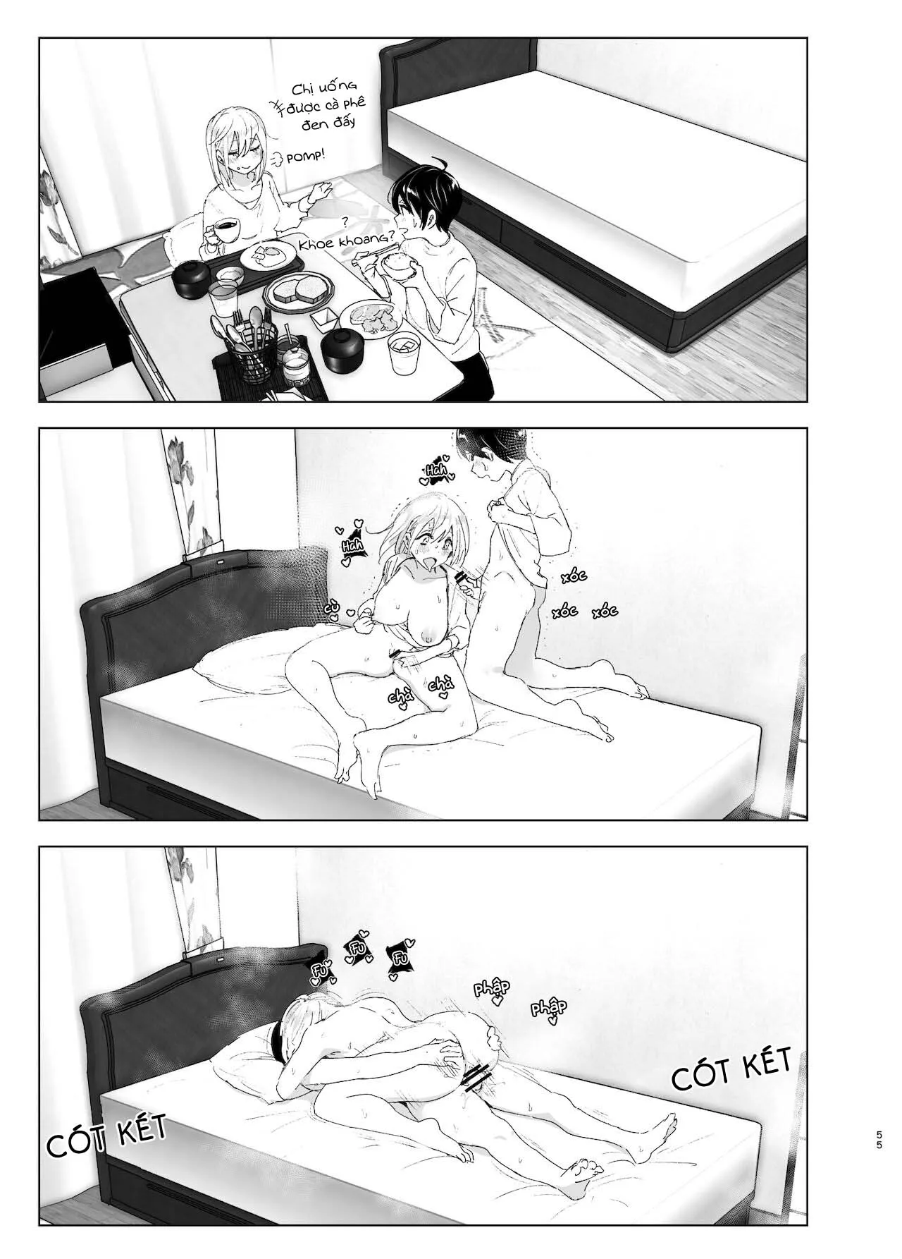 HentaiVN.net - Ảnh 54 - Mukashi wa tanoshikatta [We used to be happy] - Chap 2