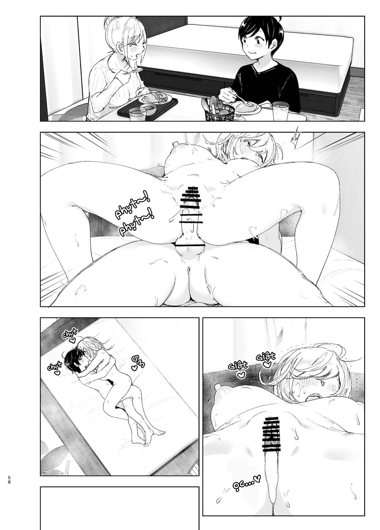 HentaiVN.net - Ảnh 57 - Mukashi wa tanoshikatta [We used to be happy] - Chap 2