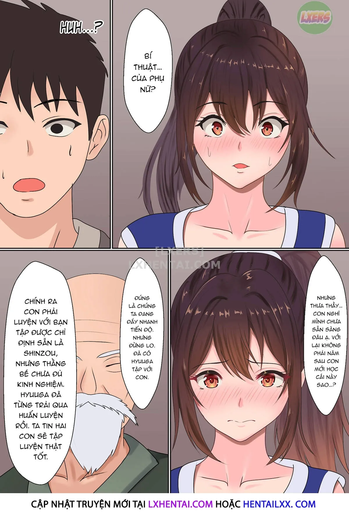 HentaiVN.net - Ảnh 14 - Kunoichi Yotogi Shugyou [~Shugyou Aite wa Boku no Ani deshita~] - Oneshot