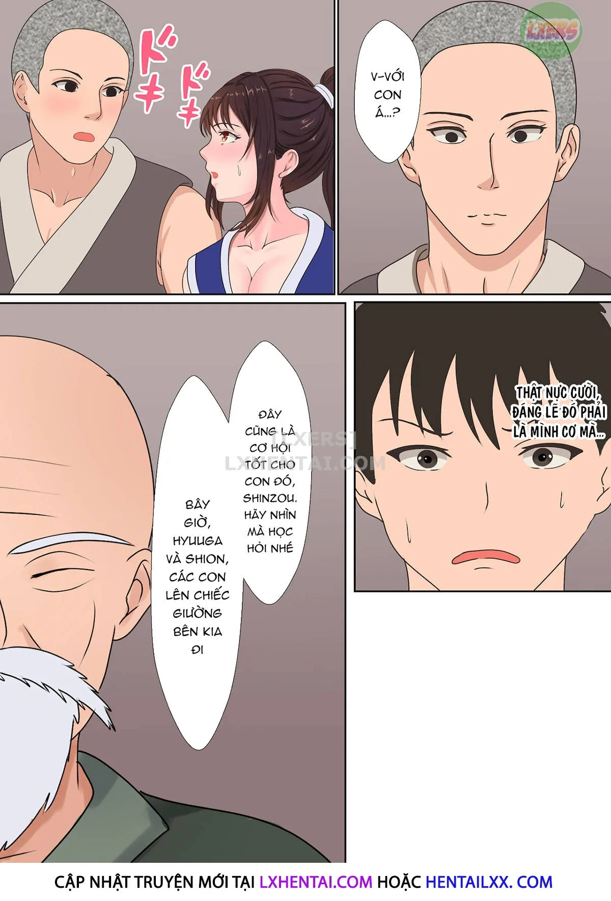 HentaiVN.net - Ảnh 15 - Kunoichi Yotogi Shugyou [~Shugyou Aite wa Boku no Ani deshita~] - Oneshot