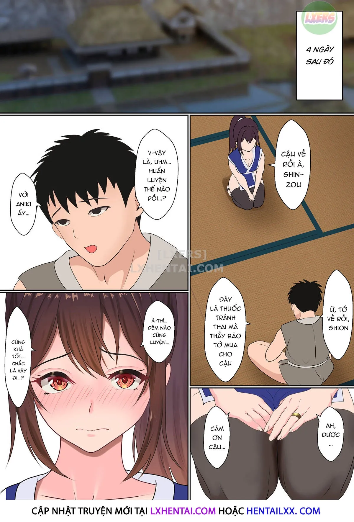 HentaiVN.net - Ảnh 35 - Kunoichi Yotogi Shugyou [~Shugyou Aite wa Boku no Ani deshita~] - Oneshot