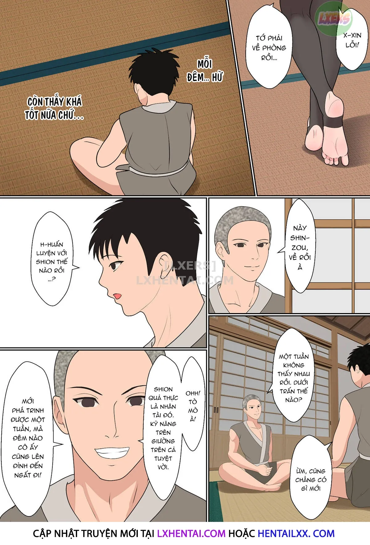HentaiVN.net - Ảnh 36 - Kunoichi Yotogi Shugyou [~Shugyou Aite wa Boku no Ani deshita~] - Oneshot