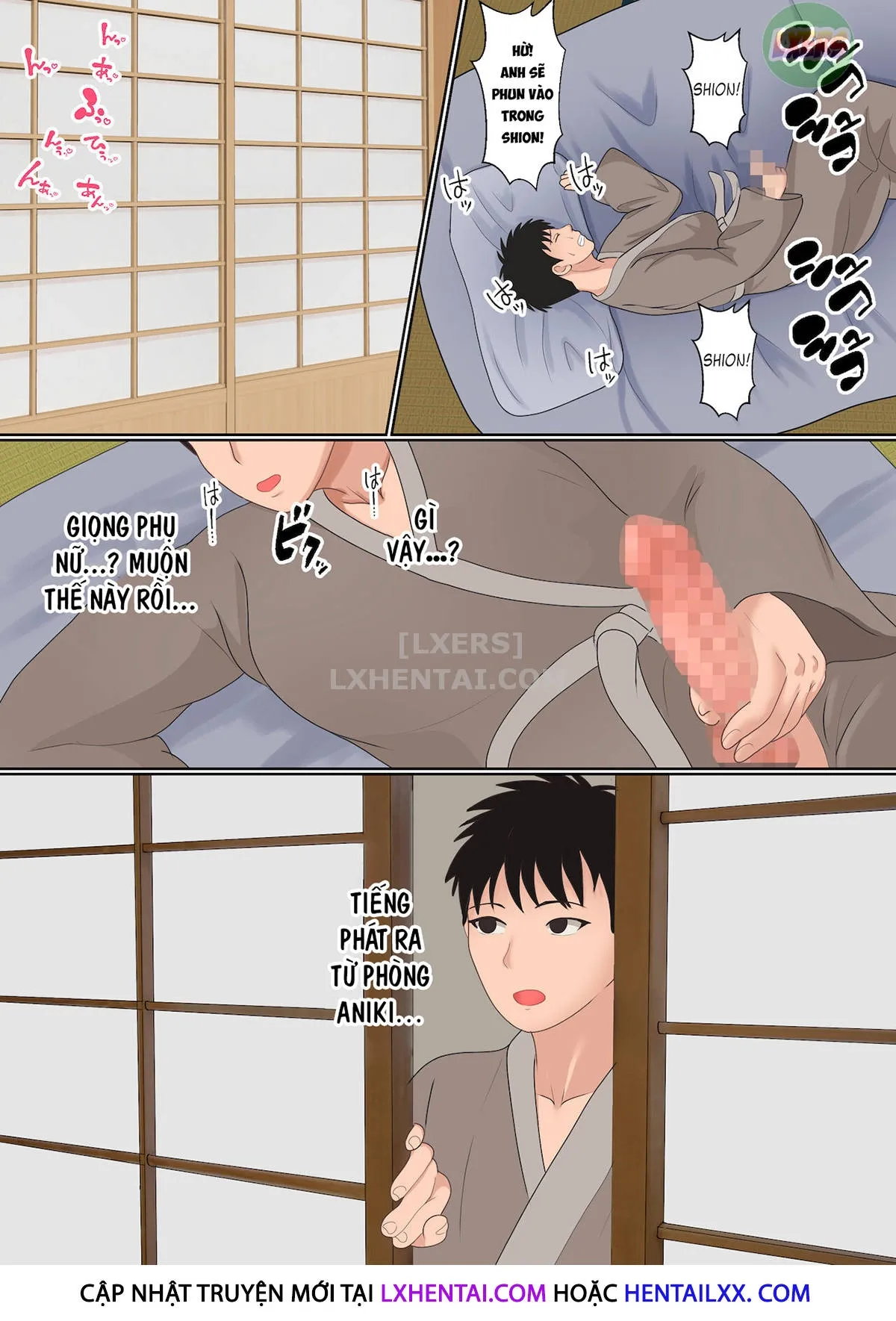HentaiVN.net - Ảnh 67 - Kunoichi Yotogi Shugyou [~Shugyou Aite wa Boku no Ani deshita~] - Oneshot