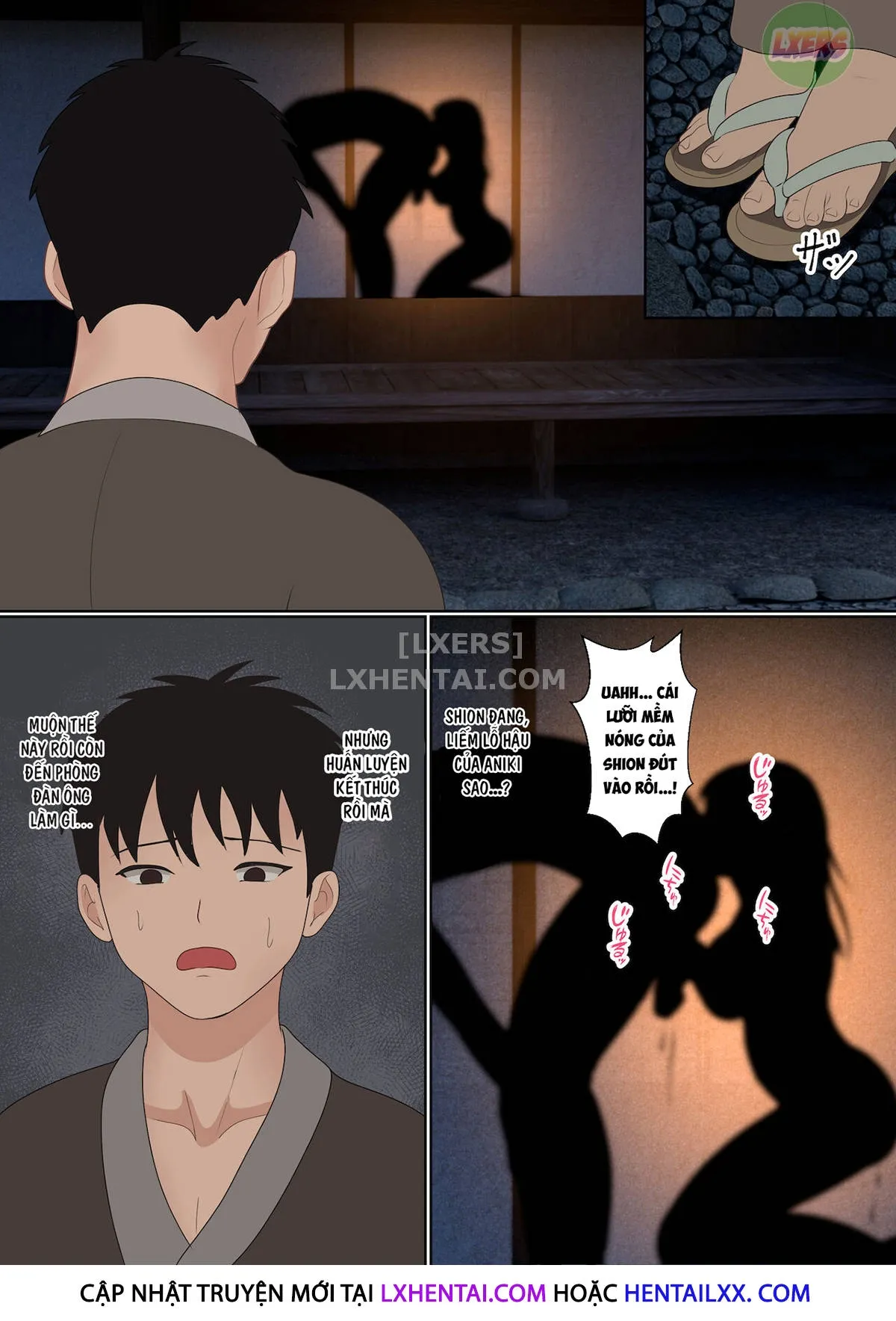HentaiVN.net - Ảnh 69 - Kunoichi Yotogi Shugyou [~Shugyou Aite wa Boku no Ani deshita~] - Oneshot