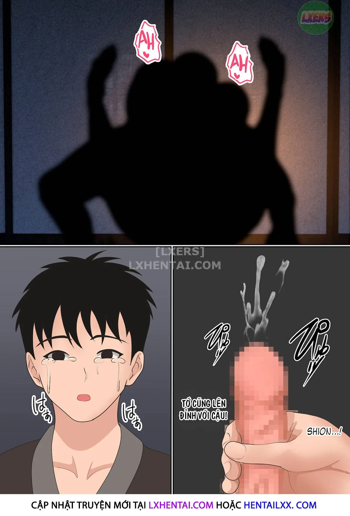 HentaiVN.net - Ảnh 75 - Kunoichi Yotogi Shugyou [~Shugyou Aite wa Boku no Ani deshita~] - Oneshot