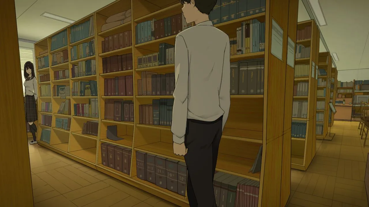 HentaiVN.net - Ảnh 3 - Góc Khuất Thư Viện [Toshoshitsu no Oku ga Machiawase Basho] - Oneshot