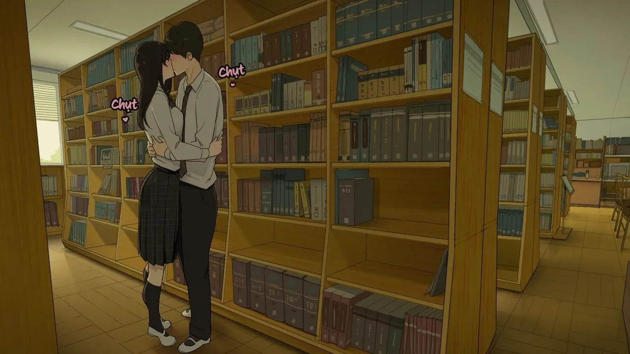 HentaiVN.net - Ảnh 5 - Góc Khuất Thư Viện [Toshoshitsu no Oku ga Machiawase Basho] - Oneshot