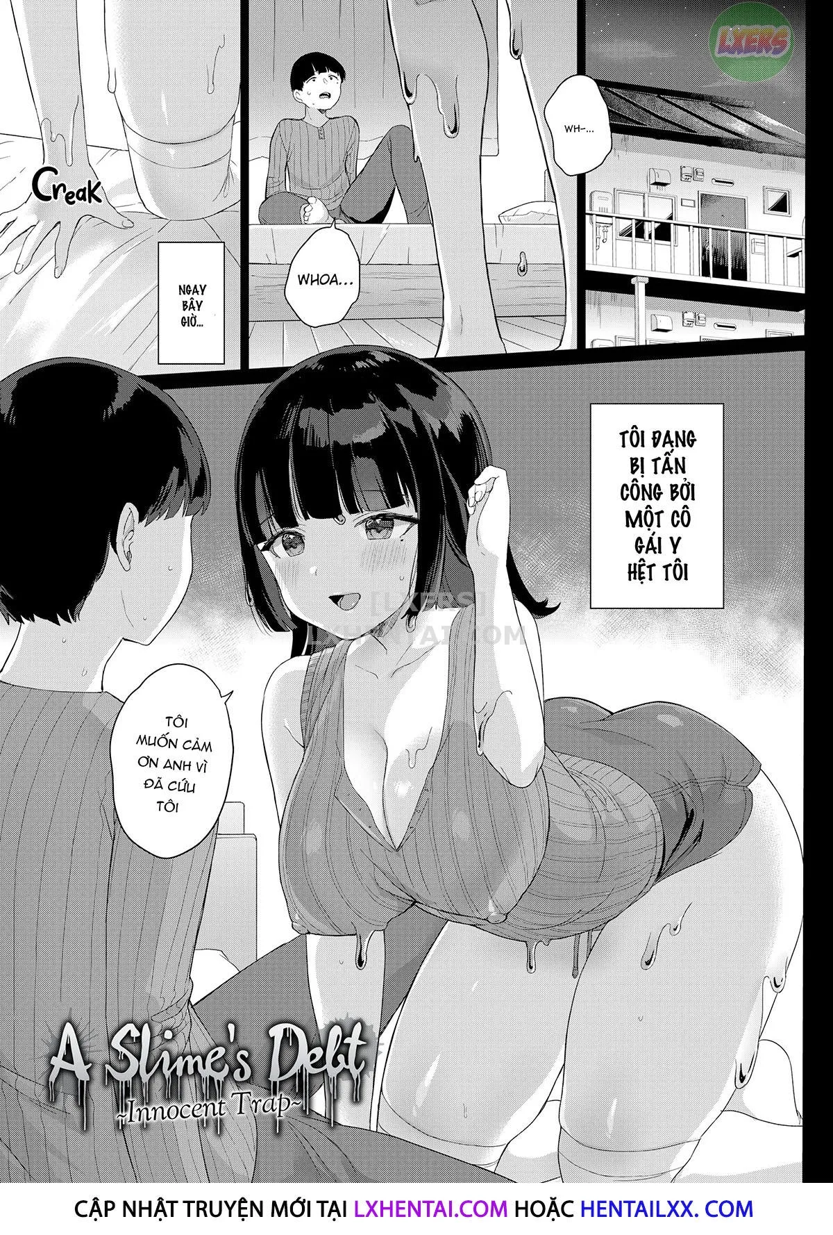 HentaiVN.net - Ảnh 5 - Những quý cô dâm đãng ngọt nước - Chap 3 - A Slimes Debt - Innocent Trap