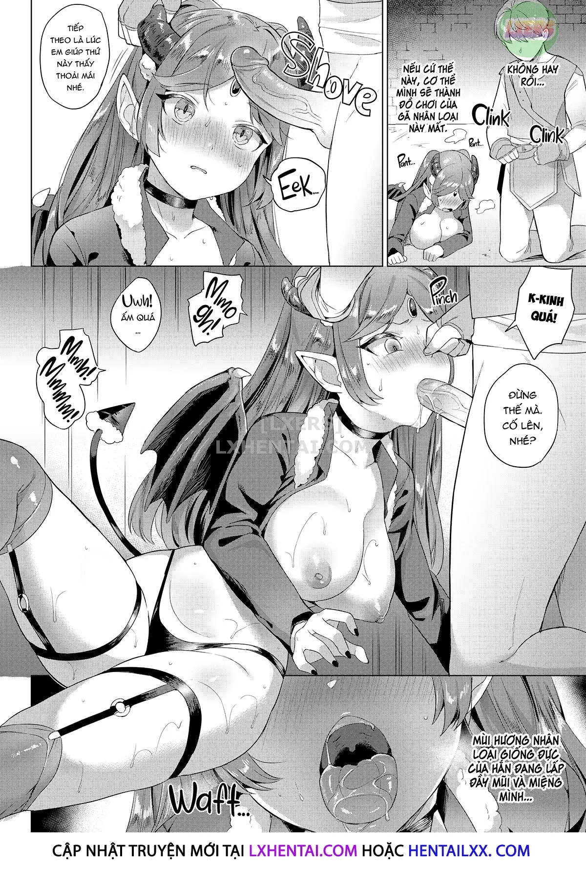 HentaiVN.net - Ảnh 12 - Những quý cô dâm đãng ngọt nước - Chap 4 - Little Miss Demon Lords Secret Conquest Route