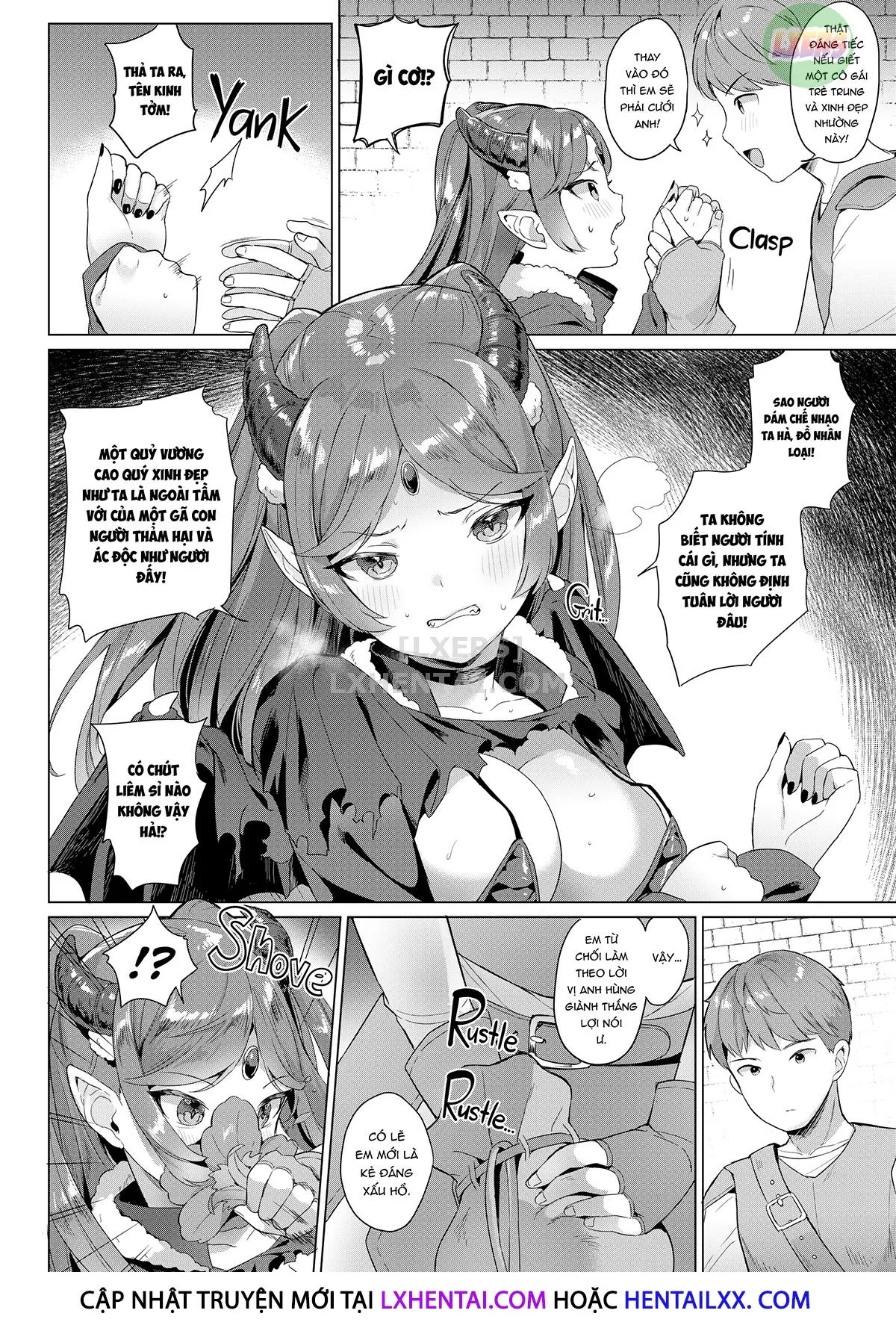 HentaiVN.net - Ảnh 6 - Những quý cô dâm đãng ngọt nước - Chap 4 - Little Miss Demon Lords Secret Conquest Route