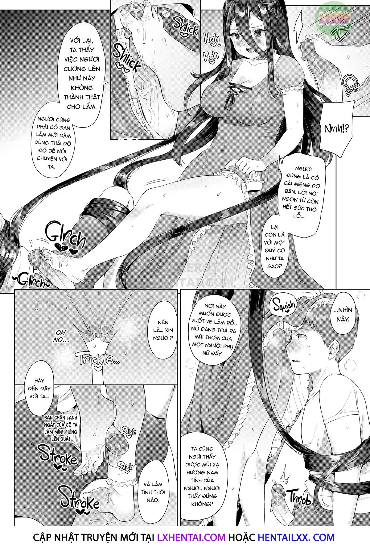 HentaiVN.net - Ảnh 10 - Những quý cô dâm đãng ngọt nước - Chap 6 - A Ghost Girl Whos a Kinky Virgin