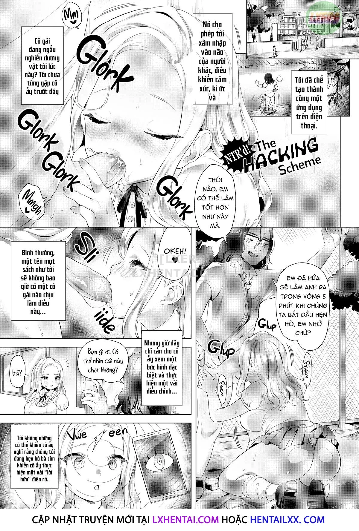 HentaiVN.net - Ảnh 5 - Những quý cô dâm đãng ngọt nước - Chap 8 - NTRd! The Hacking Scheme