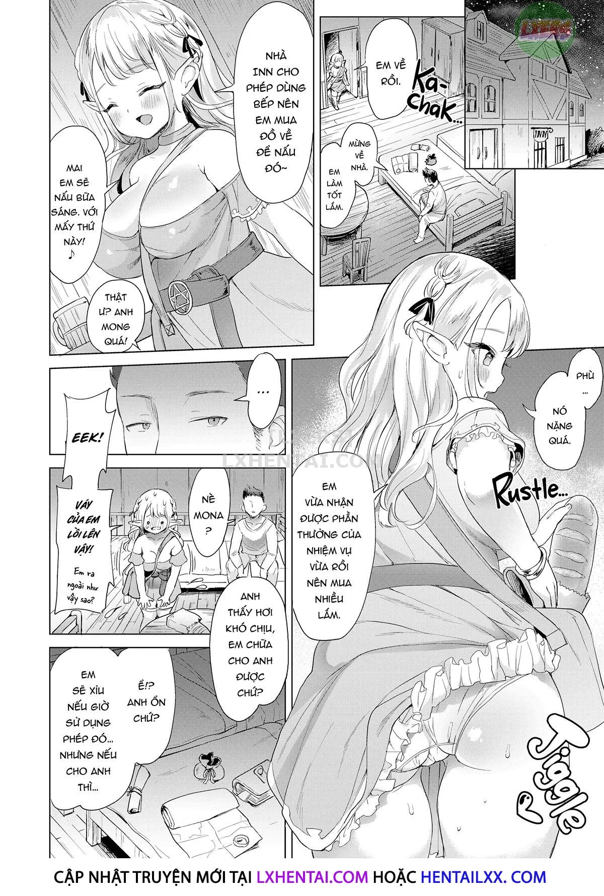 HentaiVN.net - Ảnh 10 - Những quý cô dâm đãng ngọt nước - Chap 9 - Too Easy! Soft And Squishy Elf