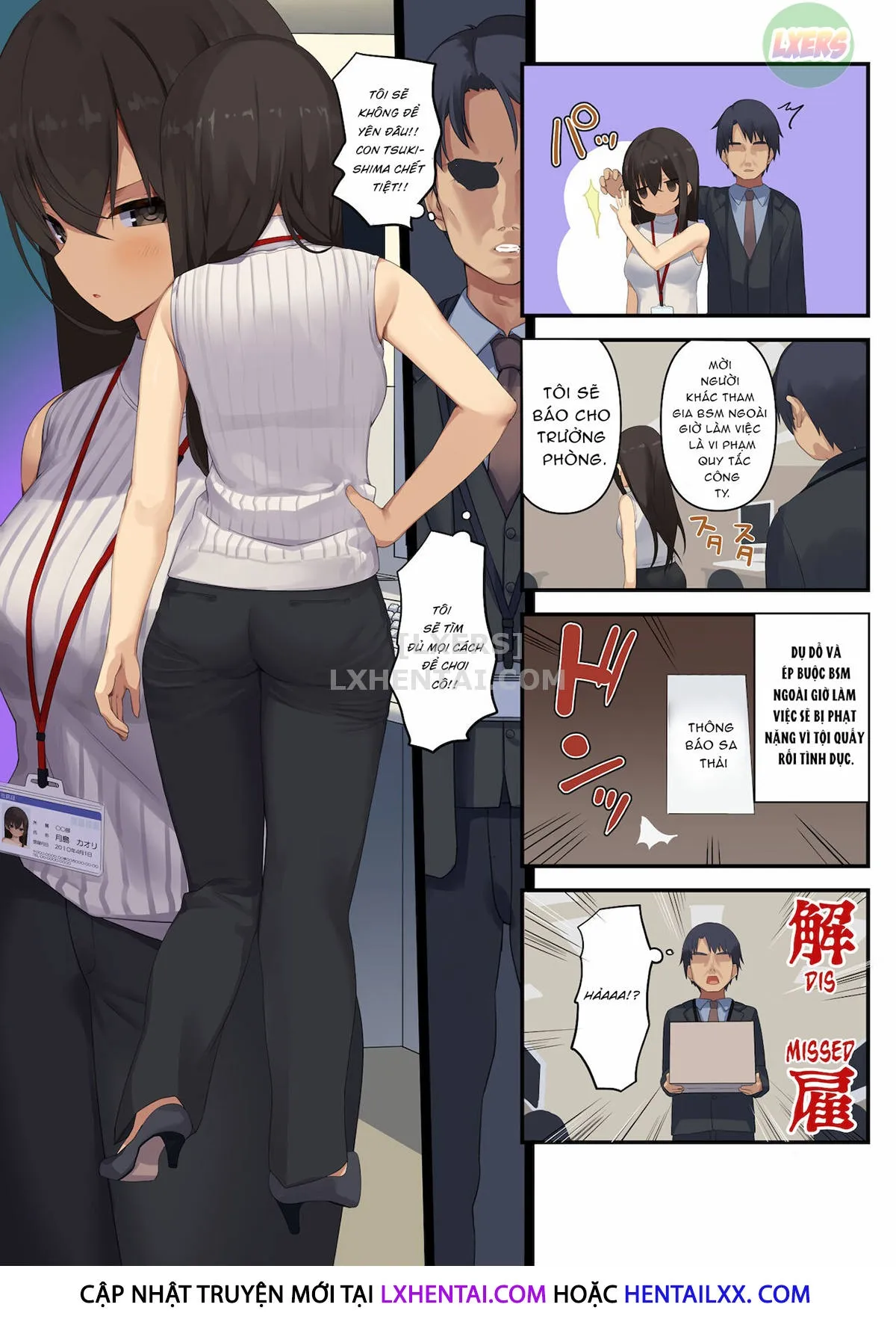 HentaiVN.net - Ảnh 9 - Business Sex Manner Fukushuu No Joushi Hen [Business Sex Manners Boss's Revenge] - Oneshot