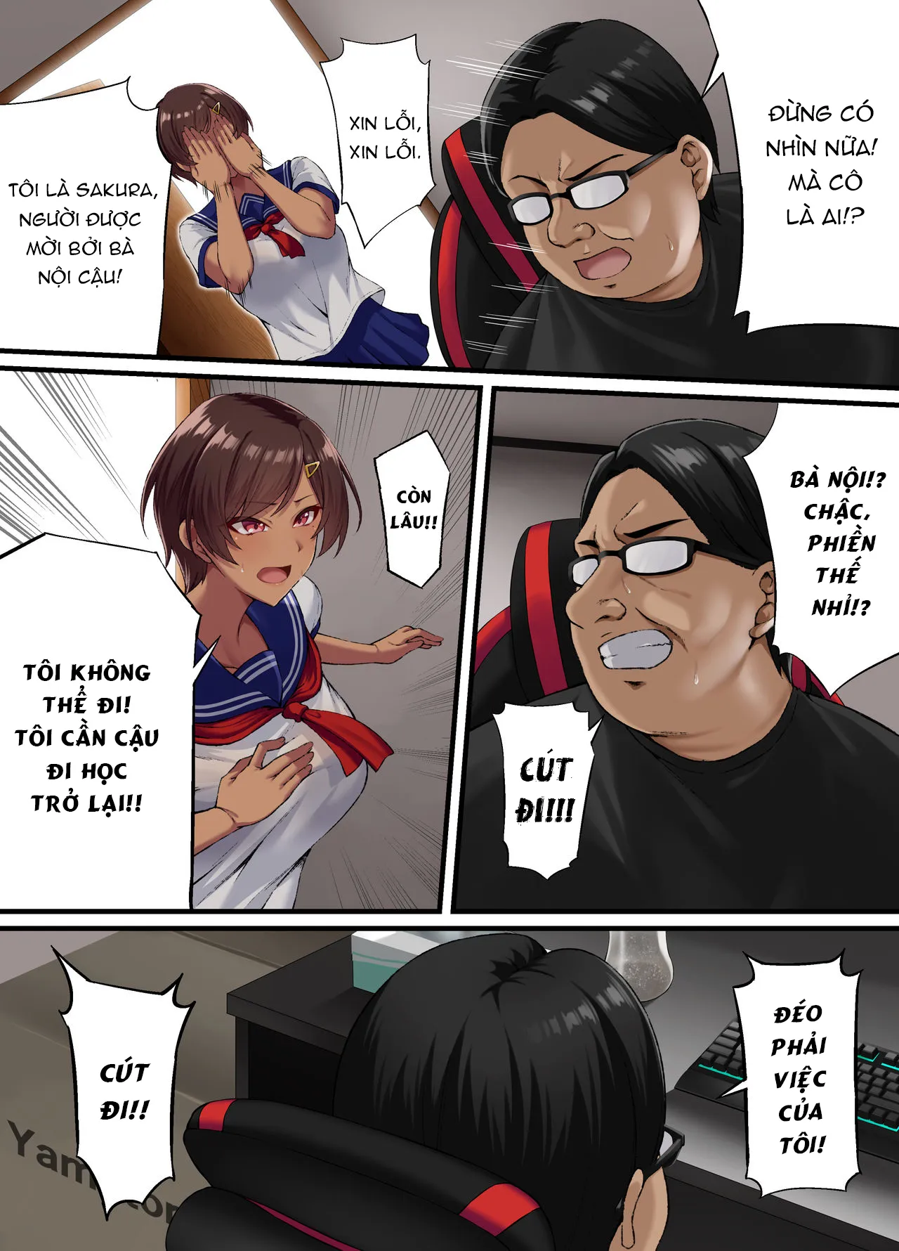 HentaiVN.net - Ảnh 14 - Xét tuyển thẳng đại học bằng hợp đồng tình dục [Seikou Hiwa ~Kareshi Mochi No Watashi Ga Toshishita No Otaku Ni Otosareru Made~] - Chap 1