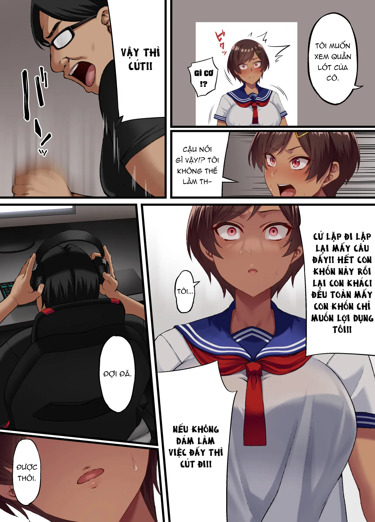 HentaiVN.net - Ảnh 17 - Xét tuyển thẳng đại học bằng hợp đồng tình dục [Seikou Hiwa ~Kareshi Mochi No Watashi Ga Toshishita No Otaku Ni Otosareru Made~] - Chap 1