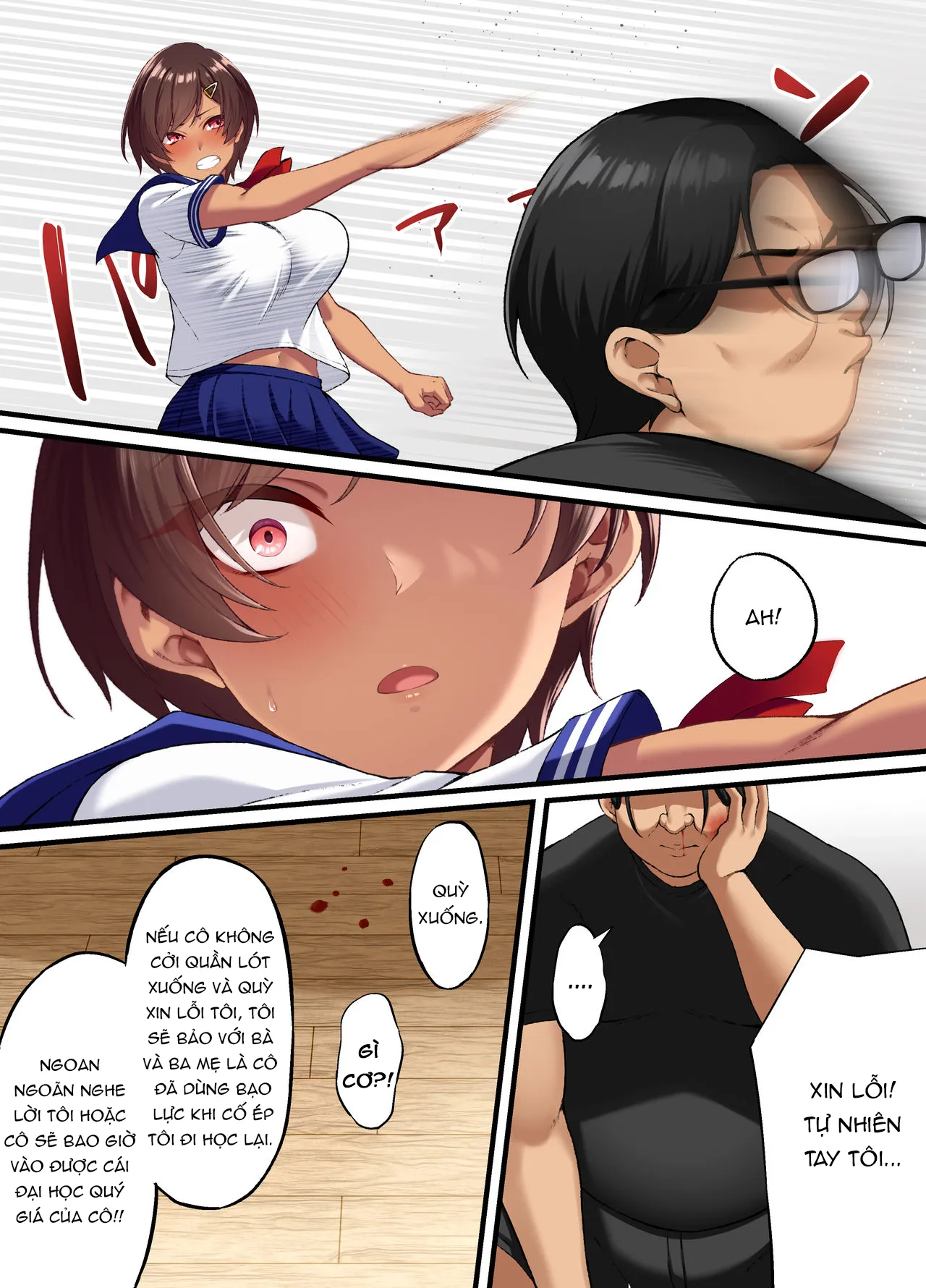 HentaiVN.net - Ảnh 19 - Xét tuyển thẳng đại học bằng hợp đồng tình dục [Seikou Hiwa ~Kareshi Mochi No Watashi Ga Toshishita No Otaku Ni Otosareru Made~] - Chap 1