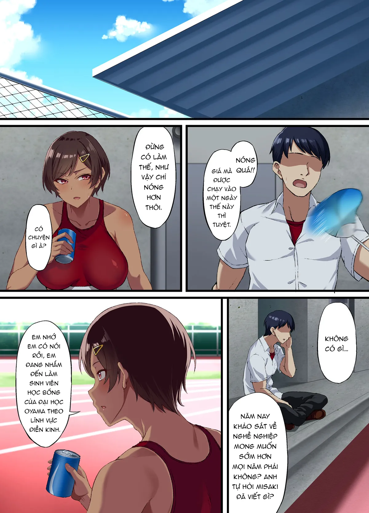 HentaiVN.net - Ảnh 4 - Xét tuyển thẳng đại học bằng hợp đồng tình dục [Seikou Hiwa ~Kareshi Mochi No Watashi Ga Toshishita No Otaku Ni Otosareru Made~] - Chap 1