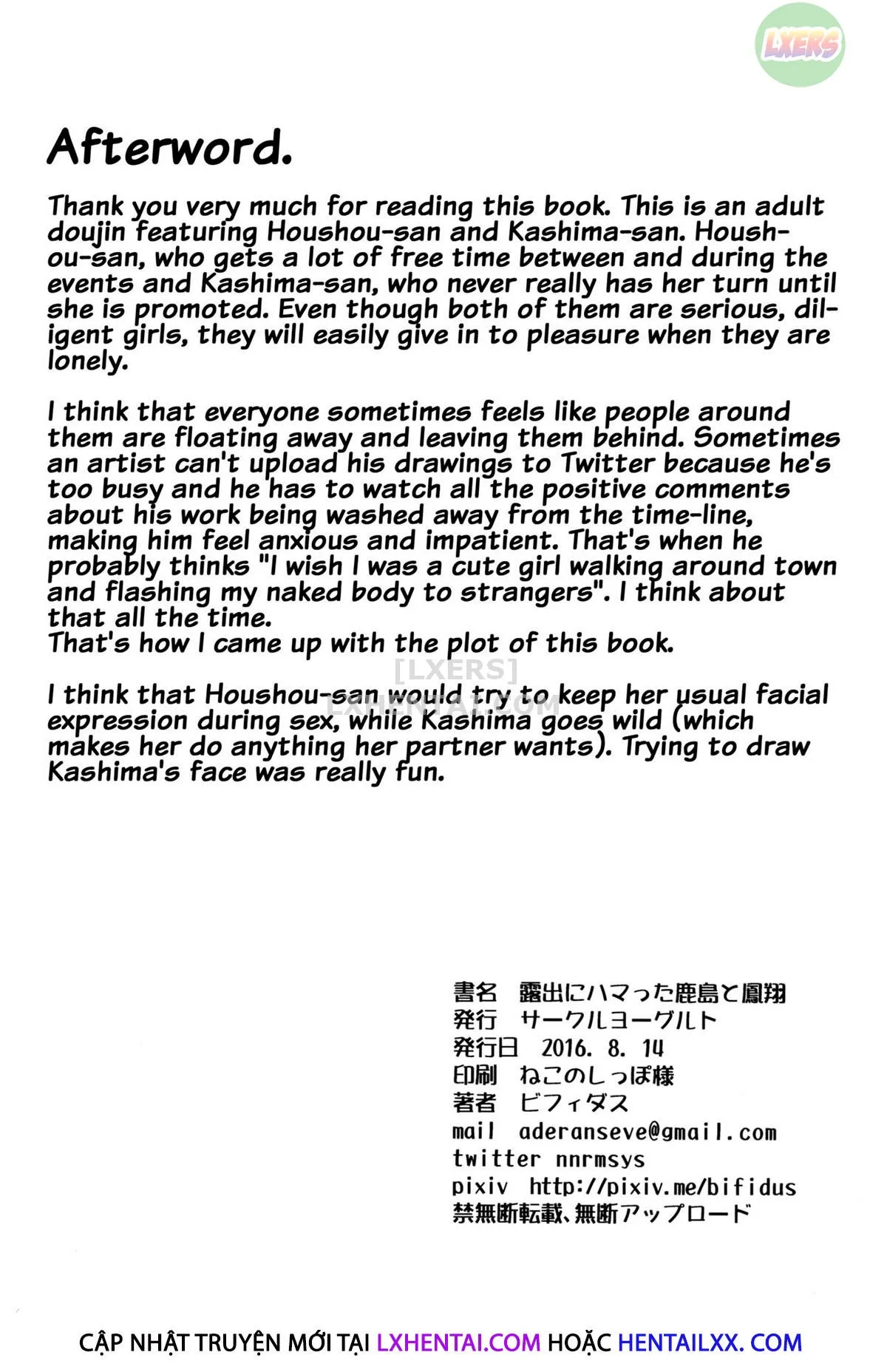 HentaiVN.net - Ảnh 37 - Roshutsu Ni Hamatta Kashima To Houshou - Oneshot