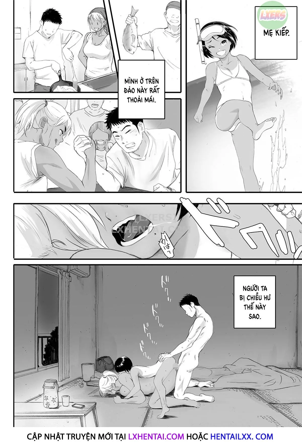 HentaiVN.net - Ảnh 60 - The Island Smile [Ritounohohoemi] - Oneshot