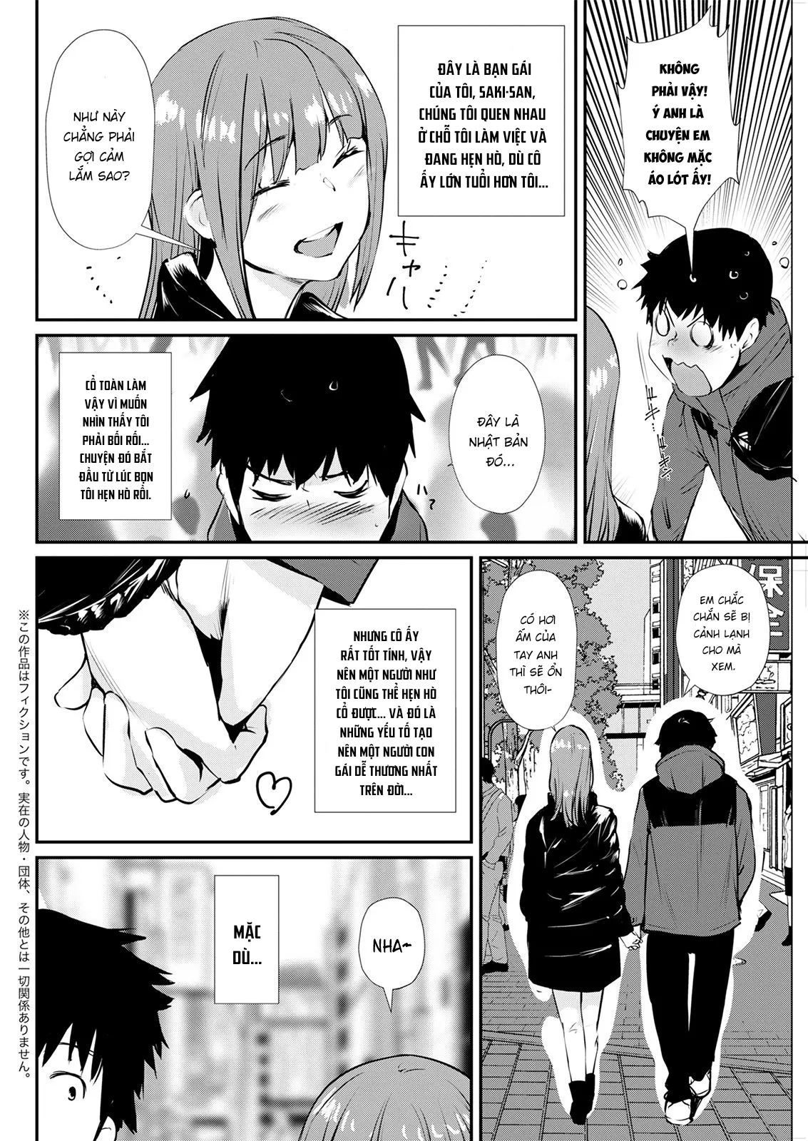 HentaiVN.net - Ảnh 4 - Em ghệ thích thả rông [No Bra Kanojo] - Oneshot