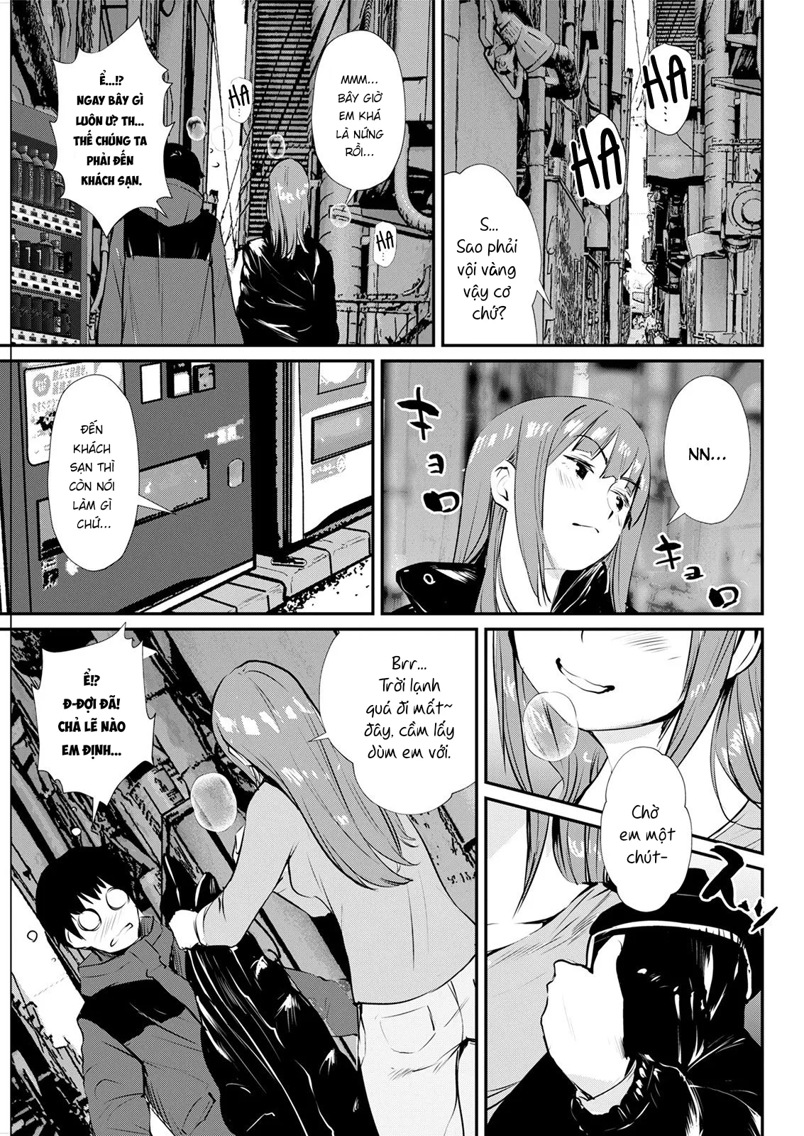 HentaiVN.net - Ảnh 7 - Em ghệ thích thả rông [No Bra Kanojo] - Oneshot