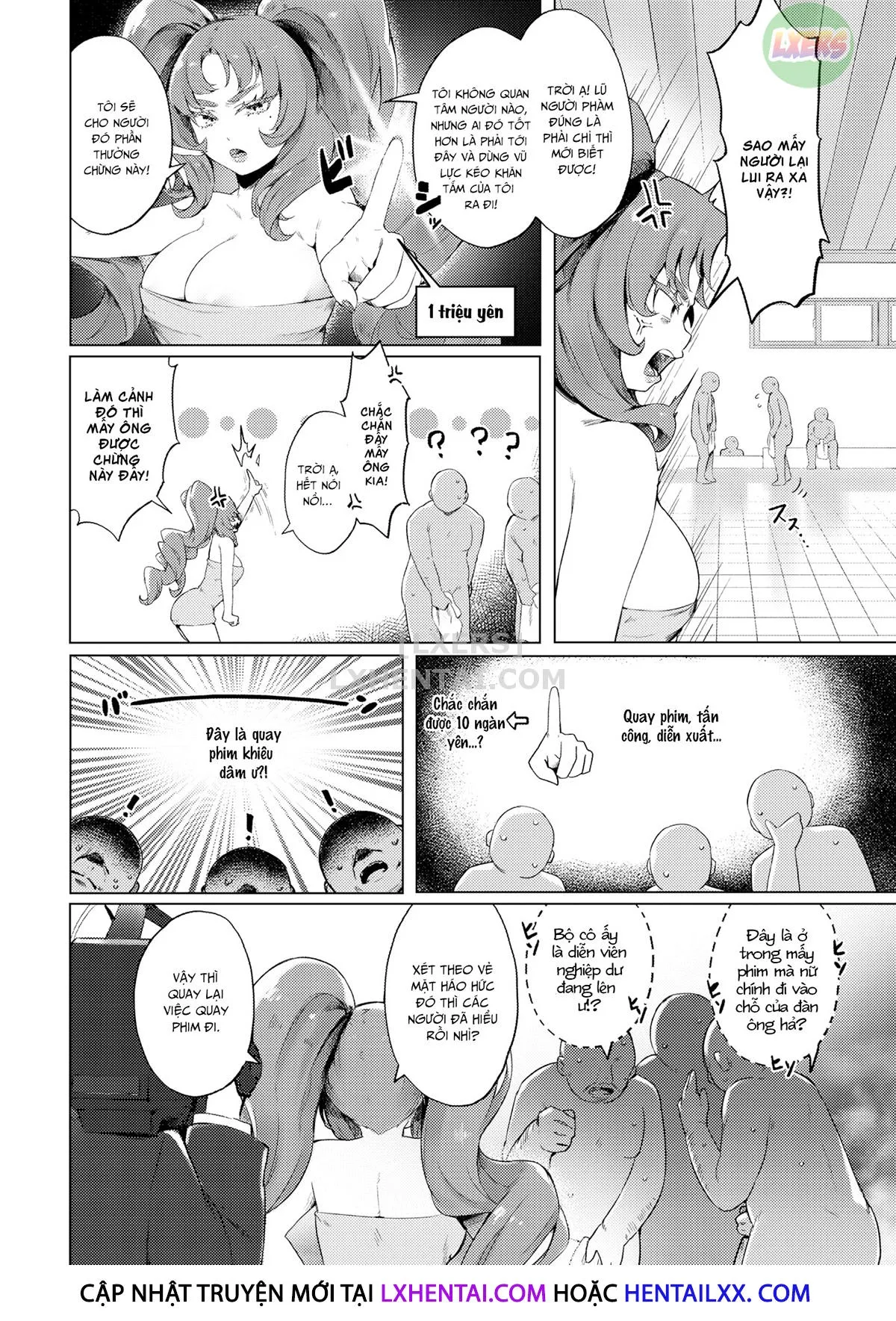 HentaiVN.net - Ảnh 10 - Ngôi sao trong nhà tắm công cộng - Oneshot