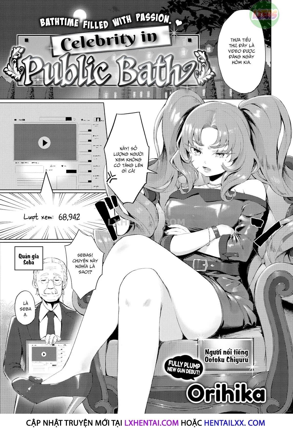 HentaiVN.net - Ảnh 5 - Ngôi sao trong nhà tắm công cộng - Oneshot