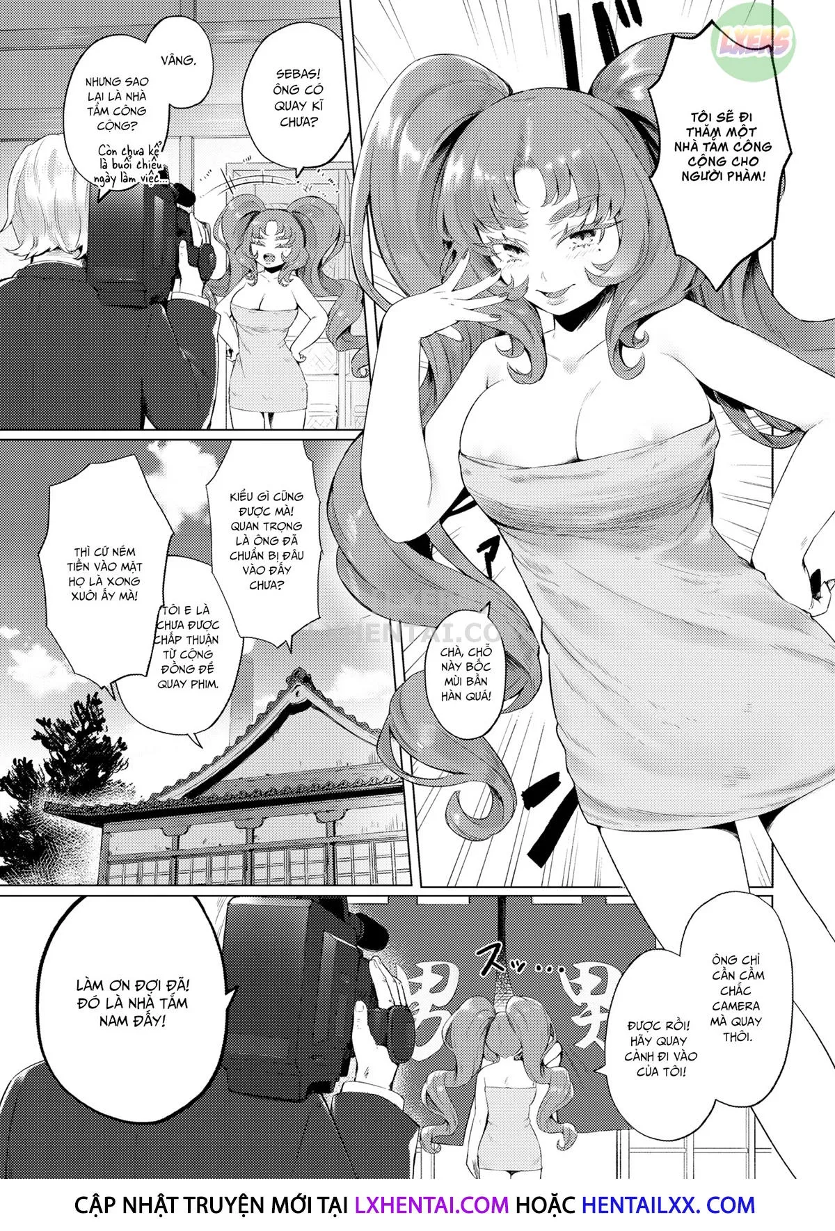 HentaiVN.net - Ảnh 7 - Ngôi sao trong nhà tắm công cộng - Oneshot